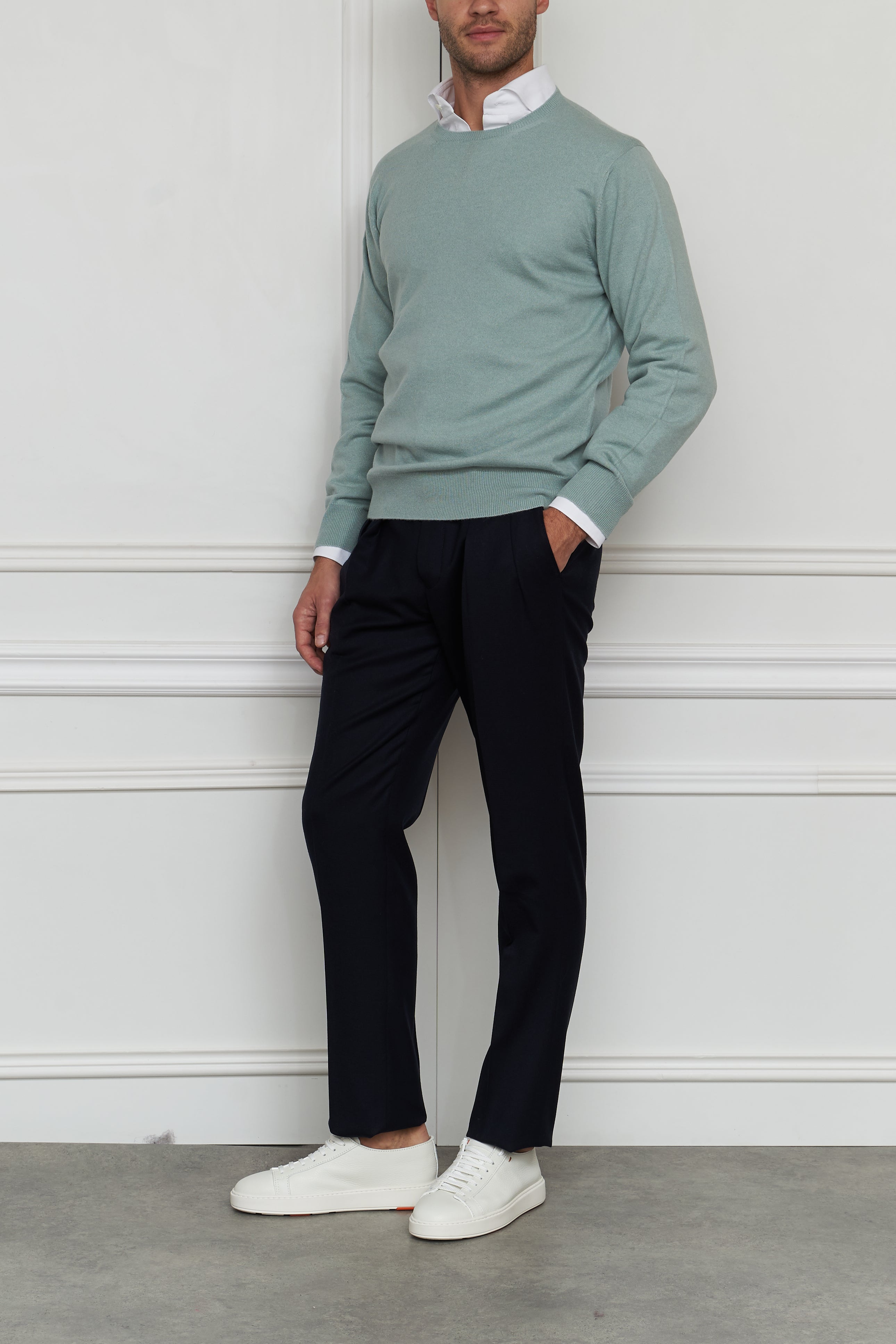 Cashmere-Pullover in mint