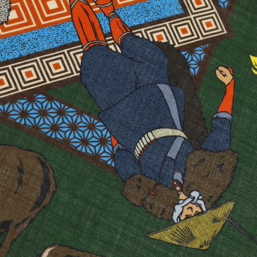 Einstecktuch in oliv