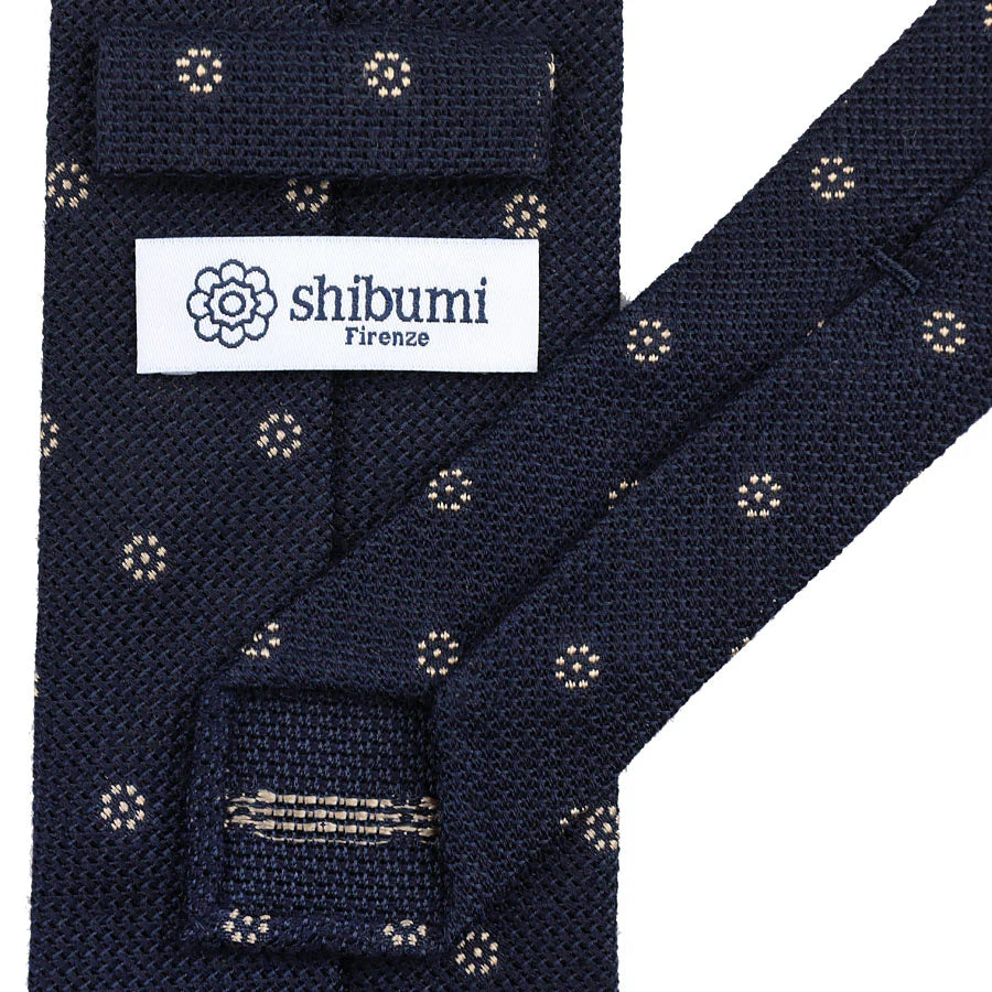 Kaschmir-KRAWATTE IN Marine