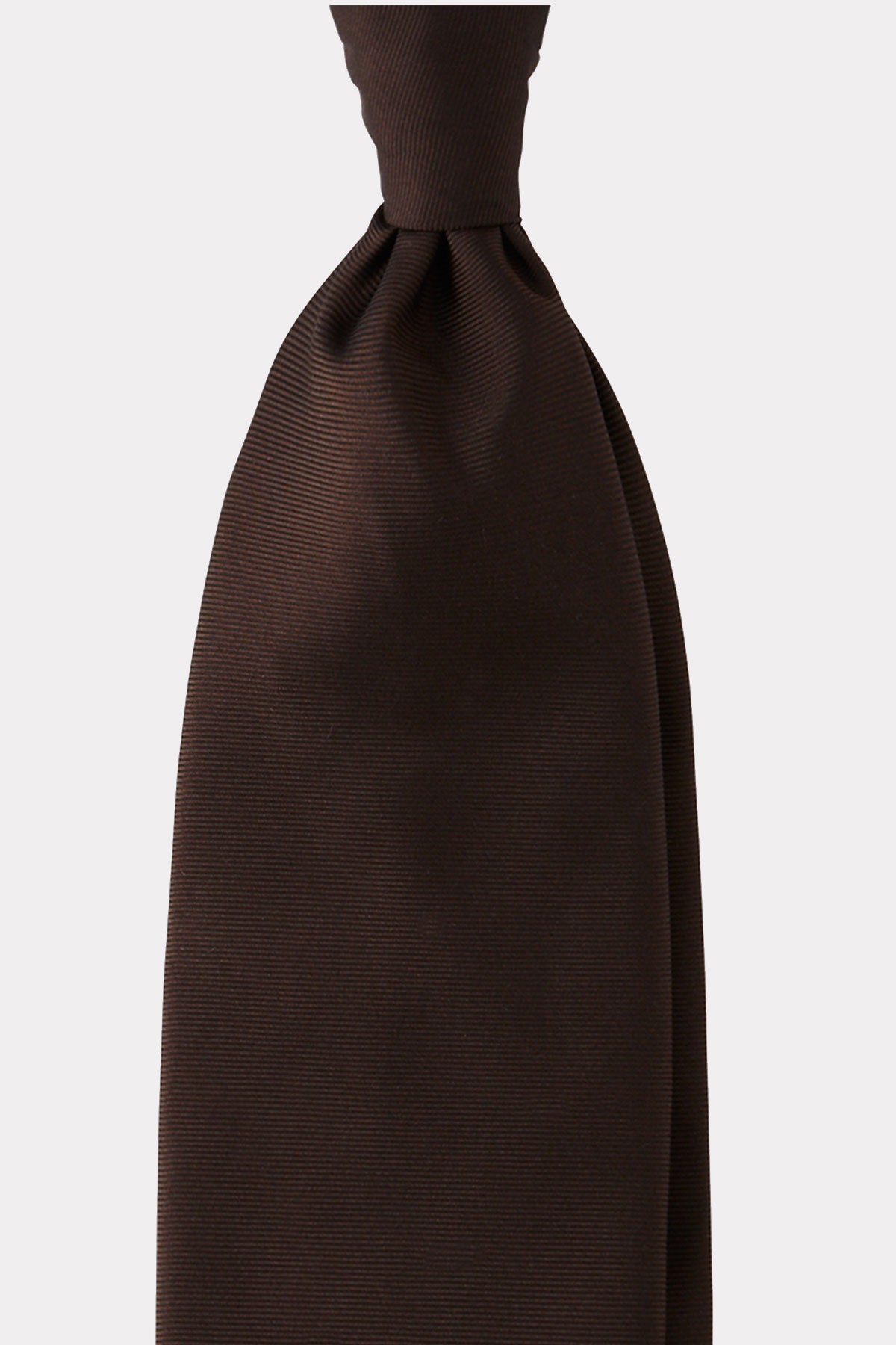 Tie in brown
