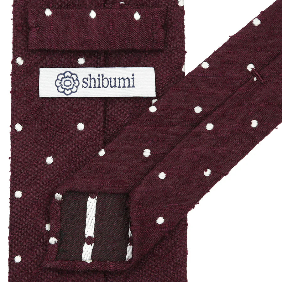 Krawatte in bordeaux