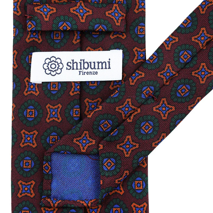 Krawatte in bordeaux