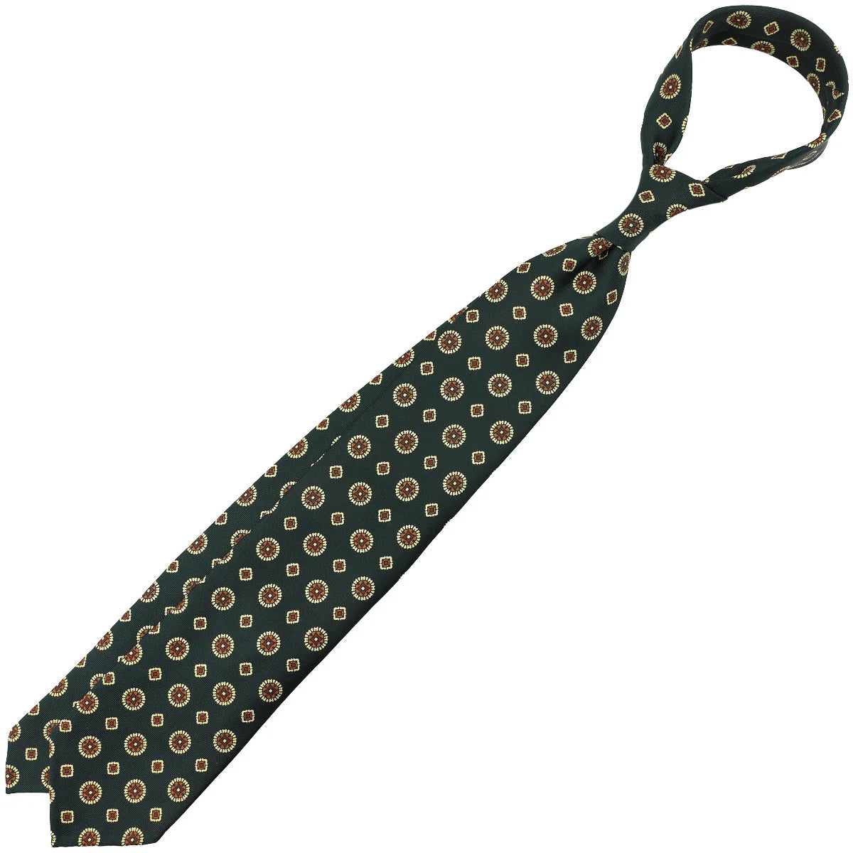 Tie in brown