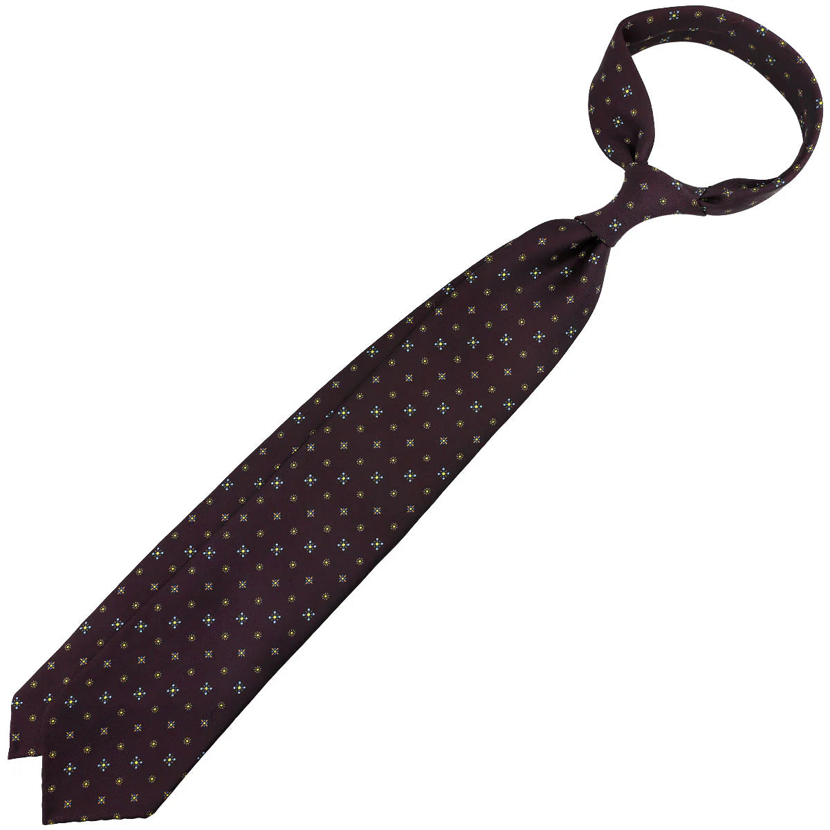 Tie in brown