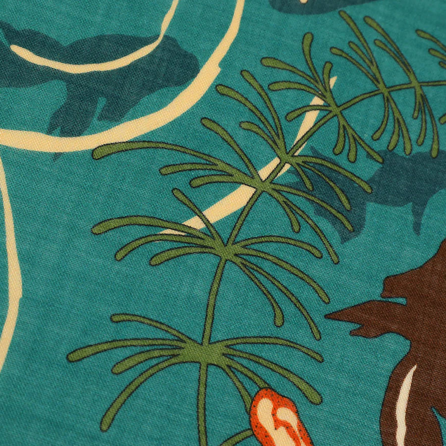 Einstecktuch in grün