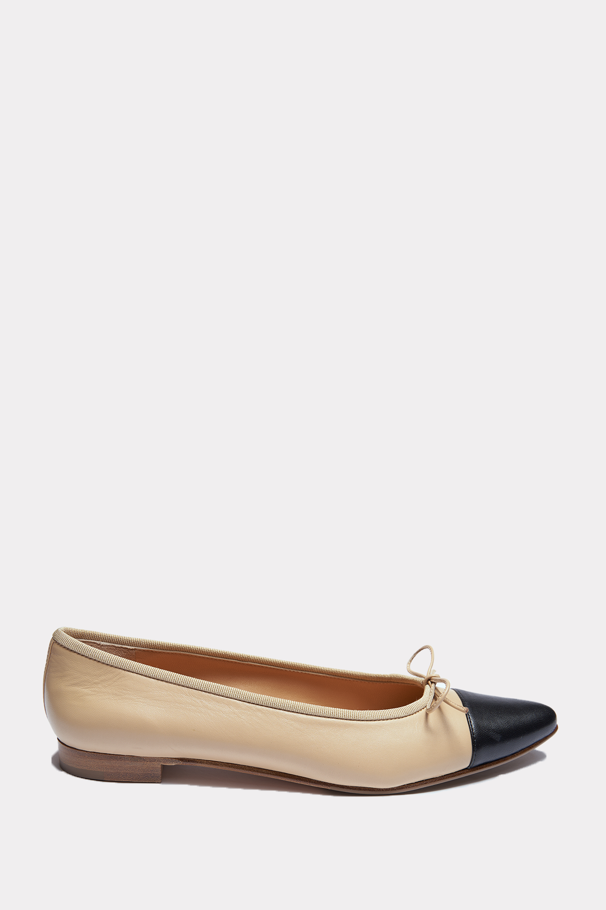 Ballerina in beige/black