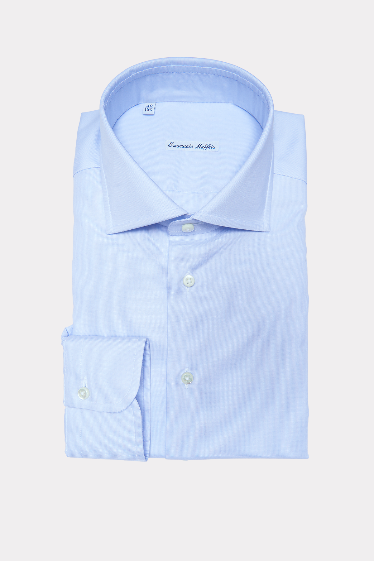 Linen shirt in light blue