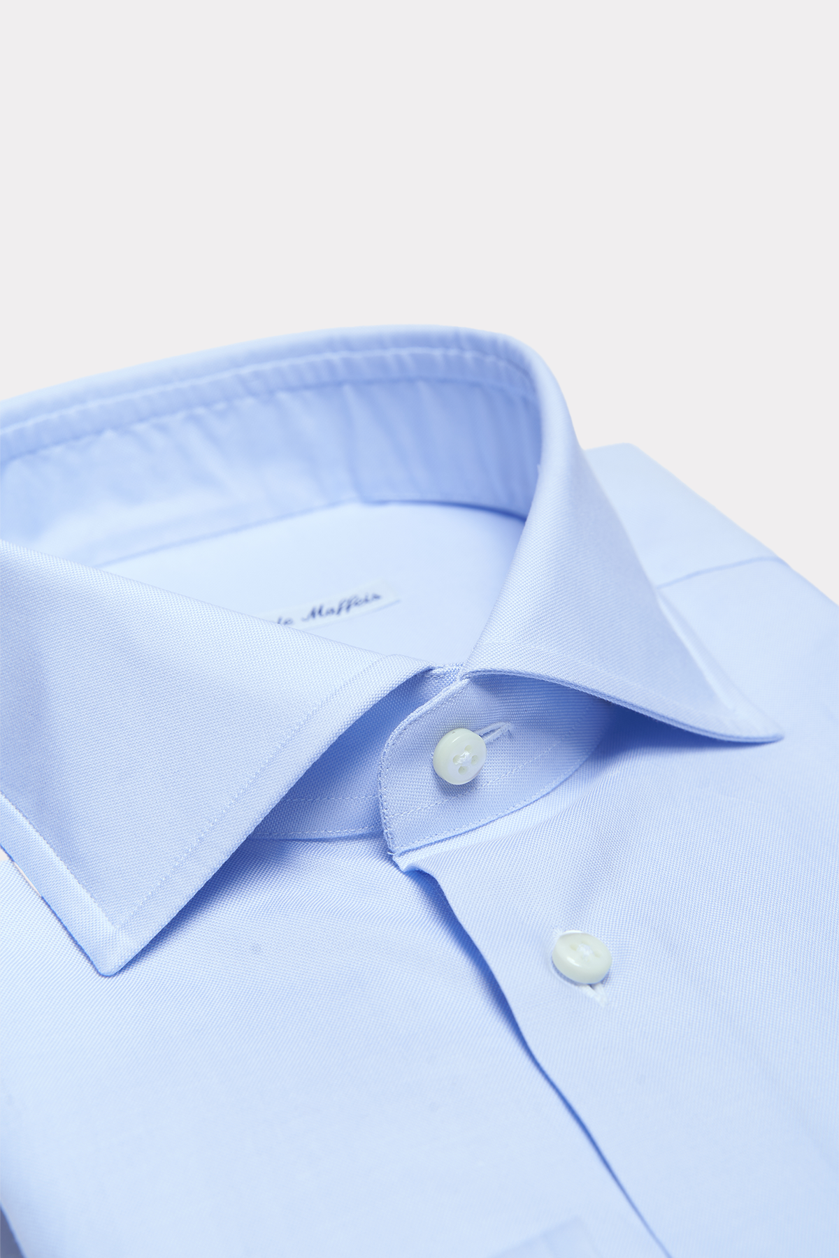 Linen shirt in light blue