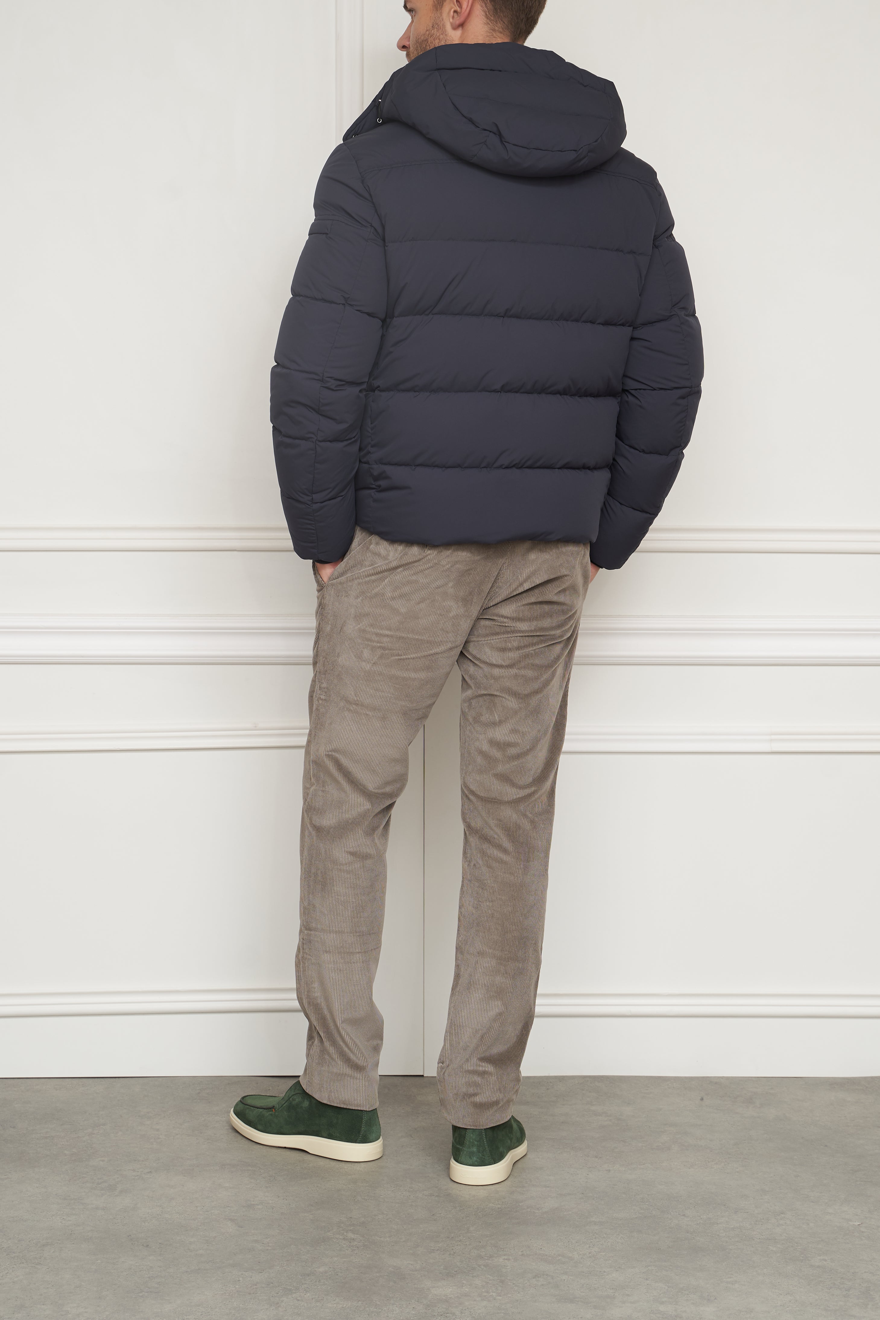 Daunenjacke in marine