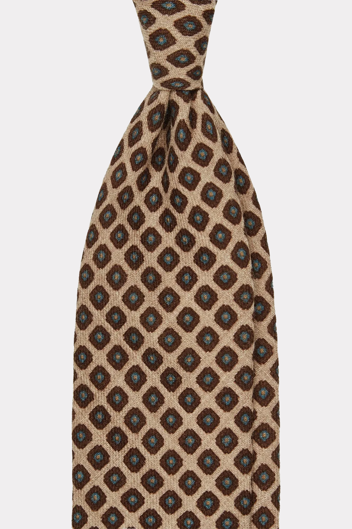 Wollkrawatte in beige