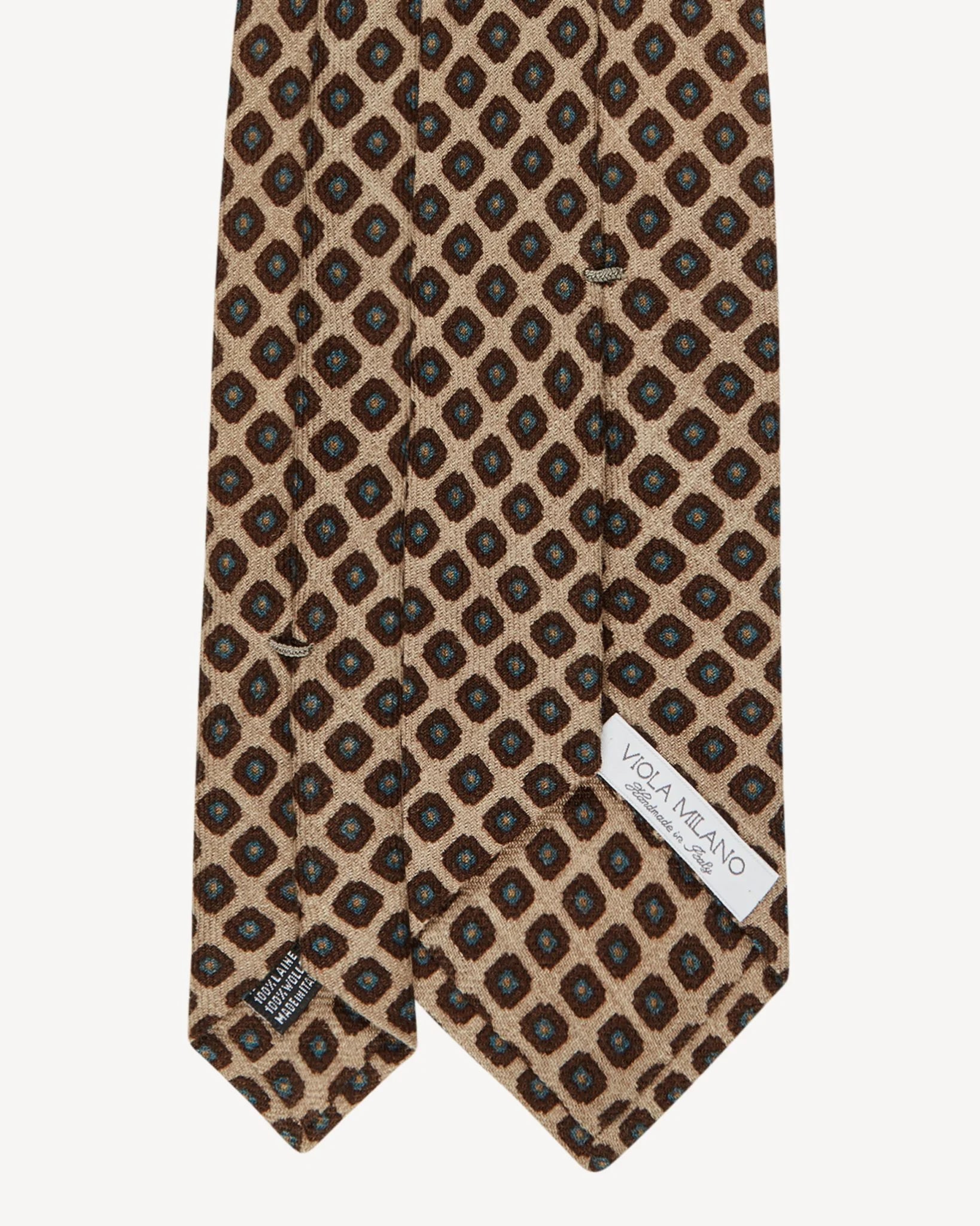 Wollkrawatte in beige