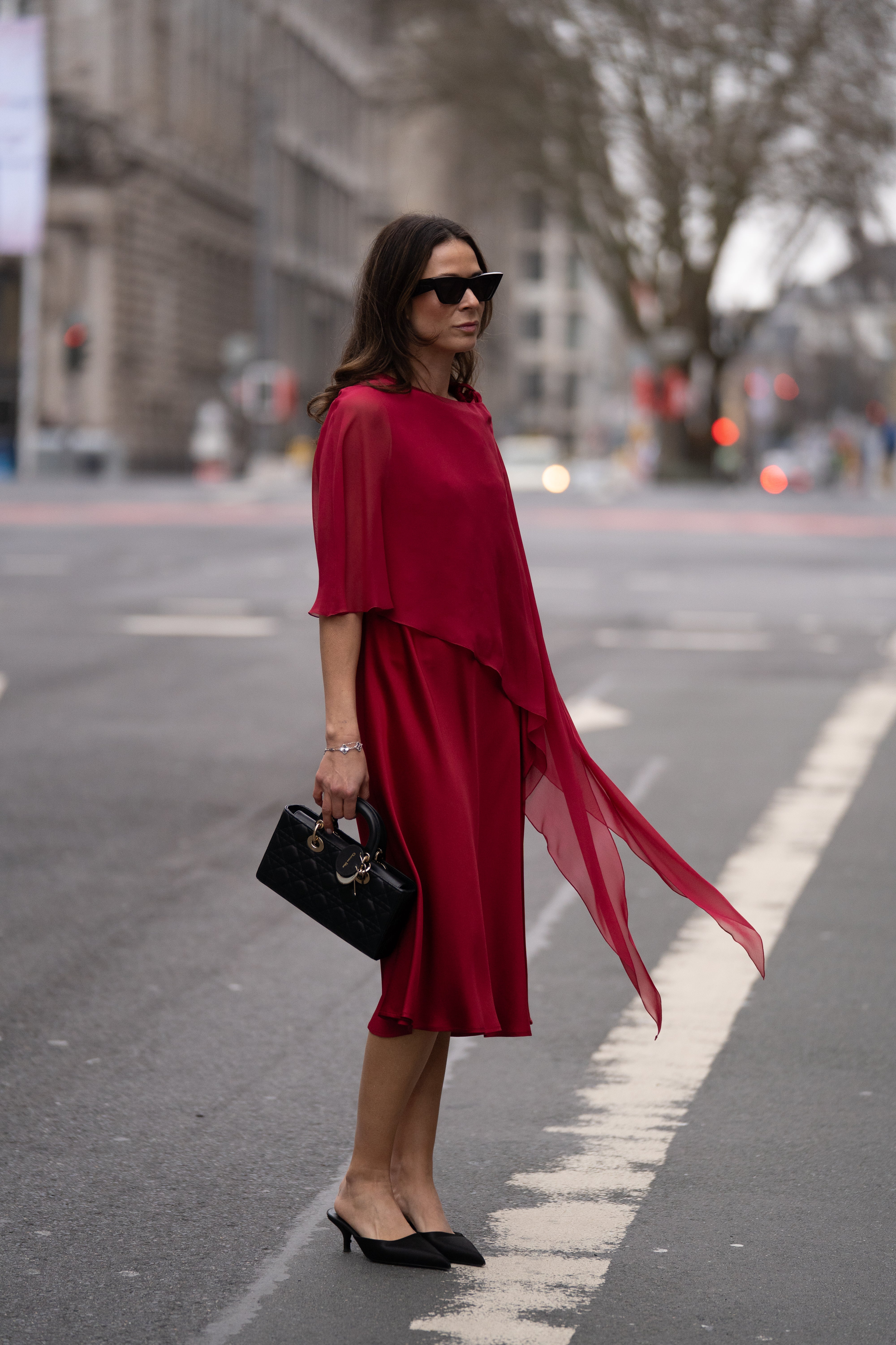 Kleid in rot