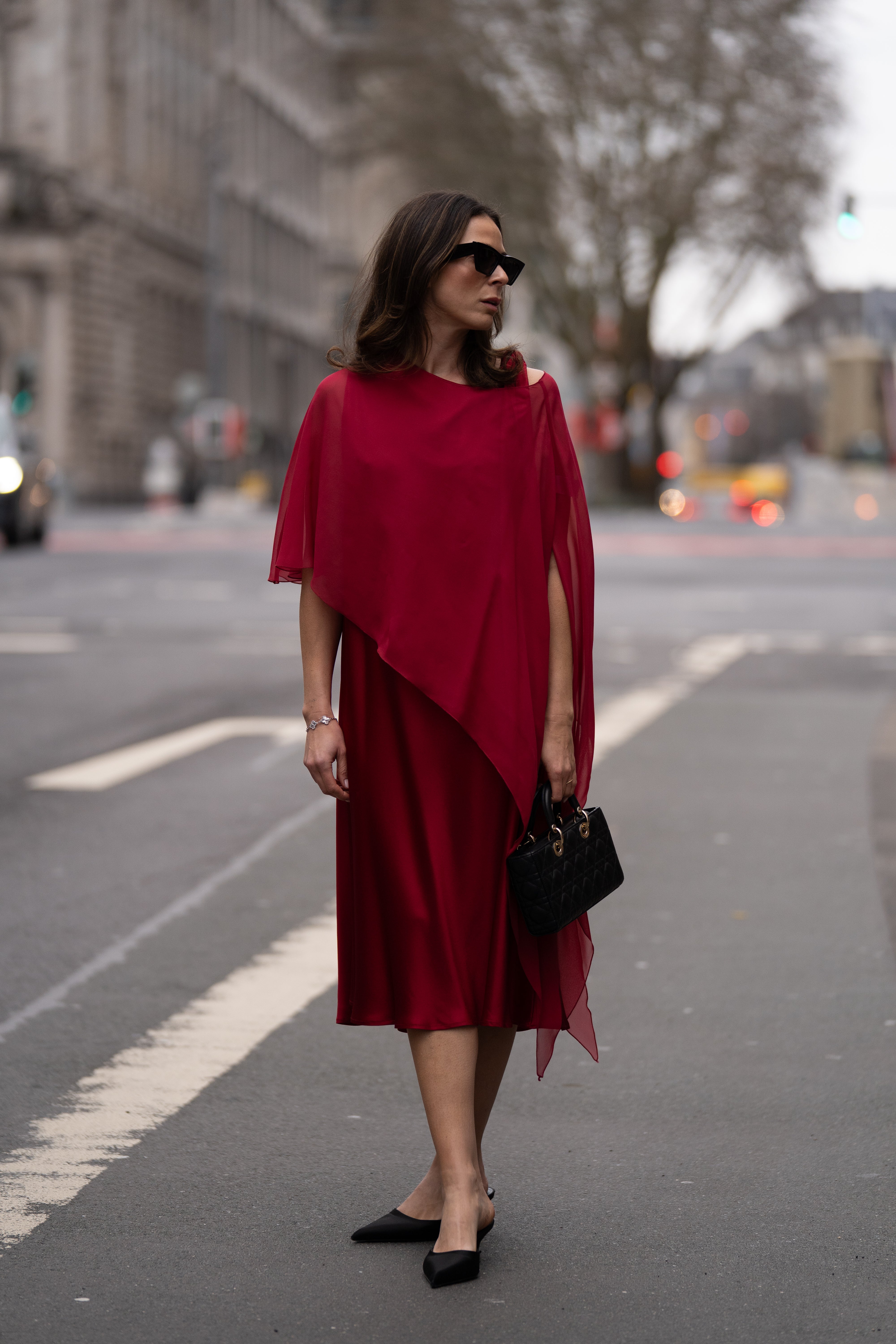 Kleid in rot