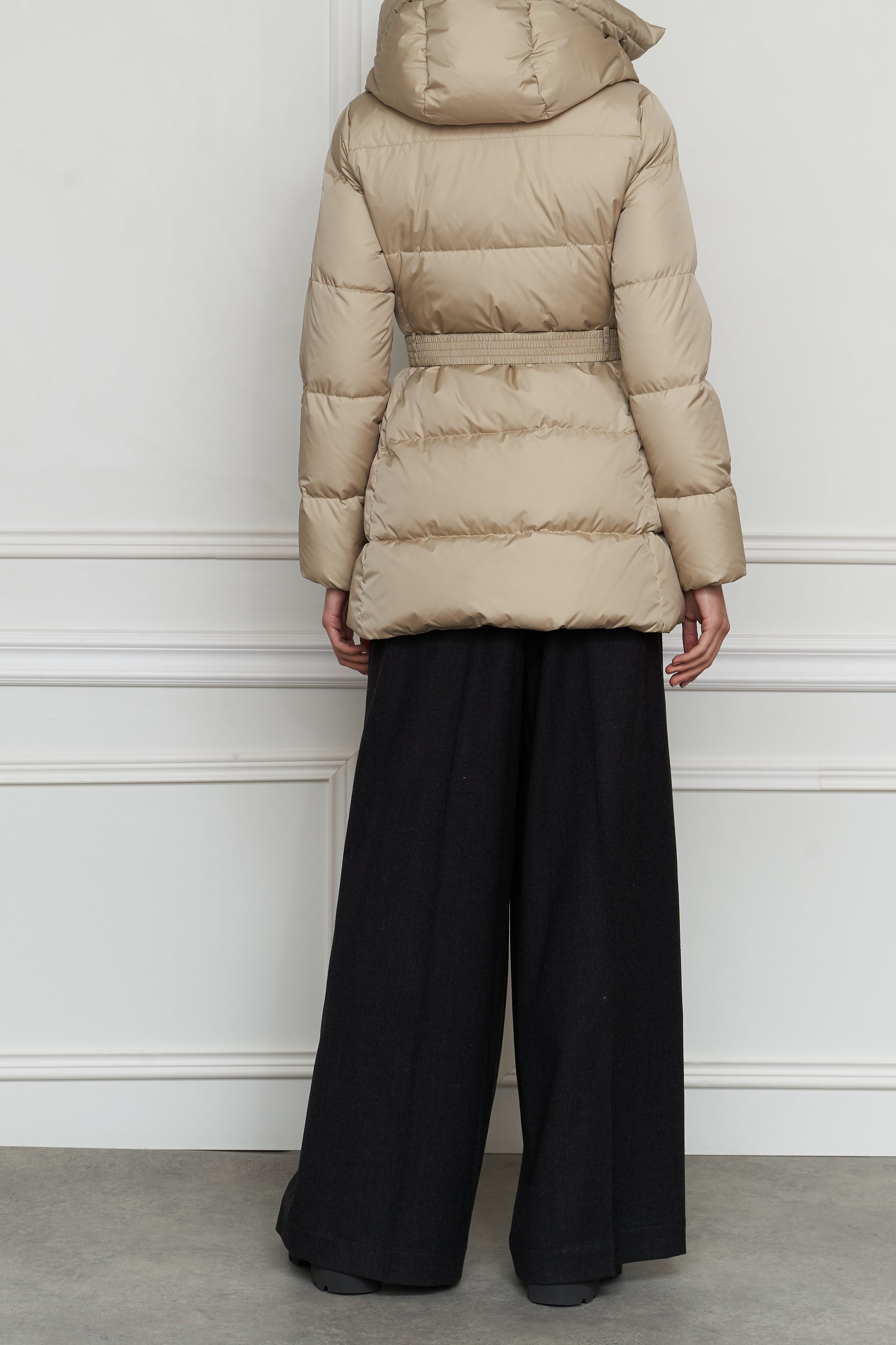 Daunenjacke in beige
