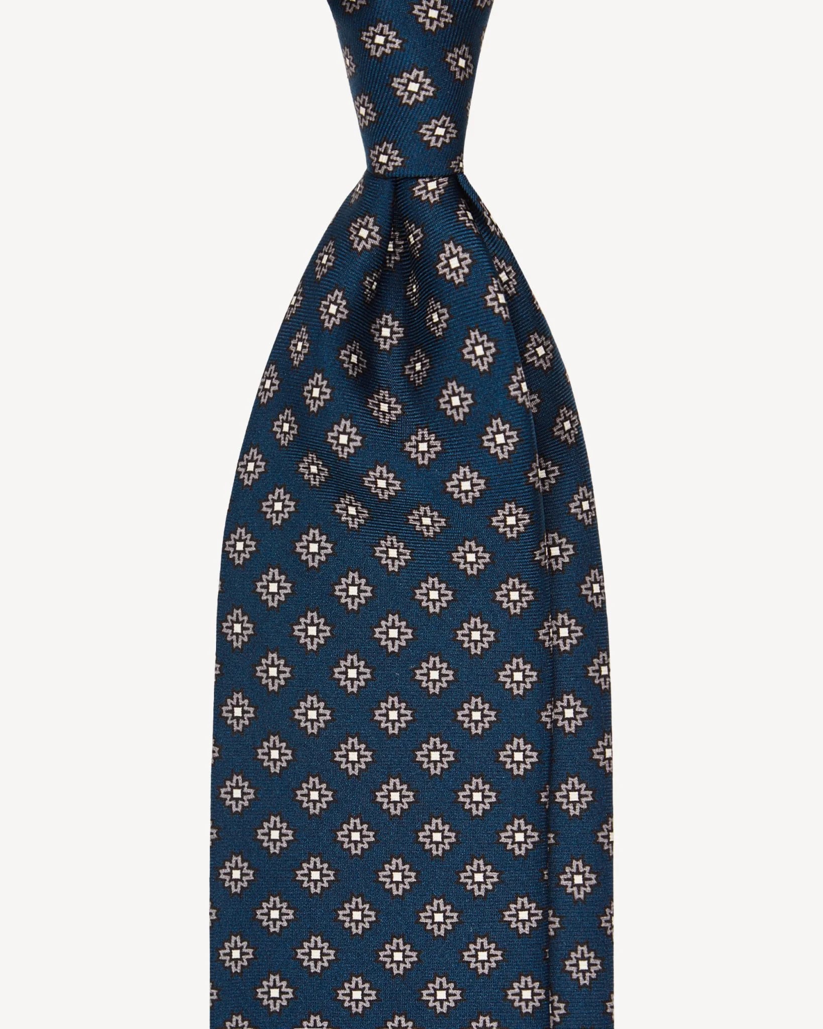 Krawatte in blau-braun