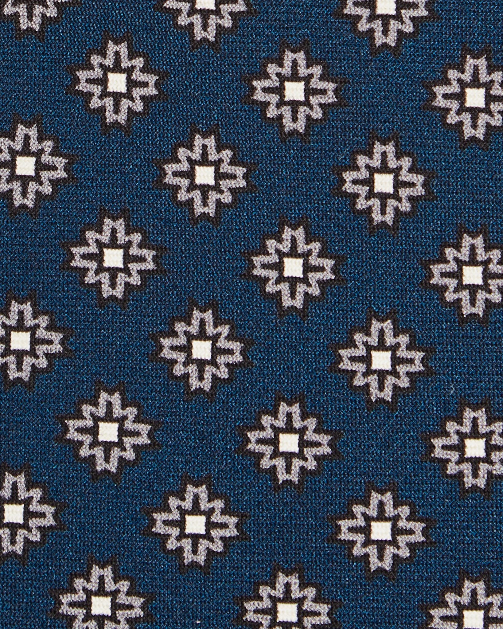 Krawatte in blau-braun