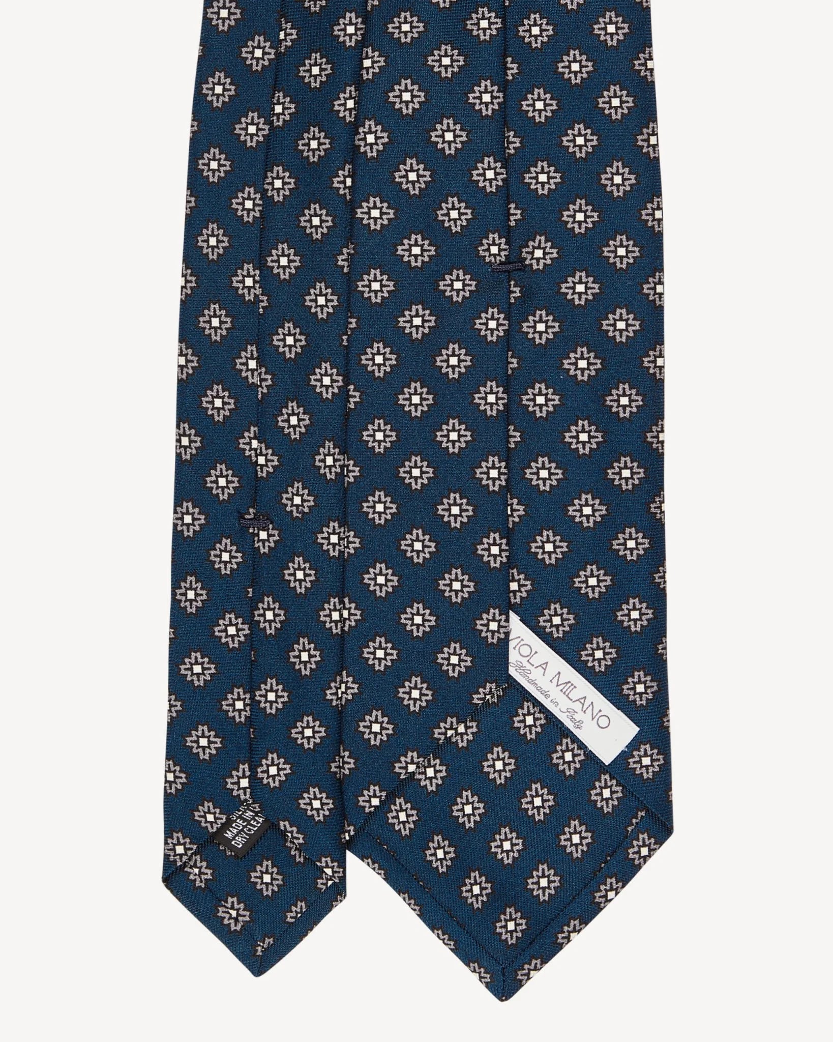 Krawatte in blau-braun