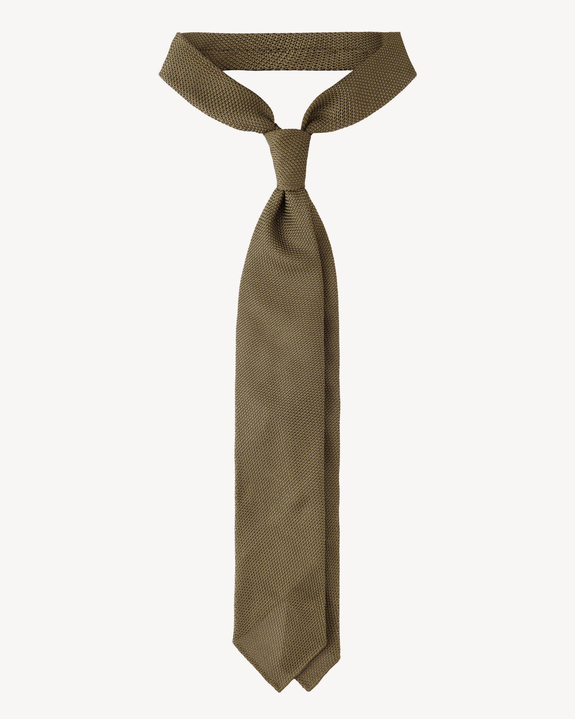 Krawatte in oliv