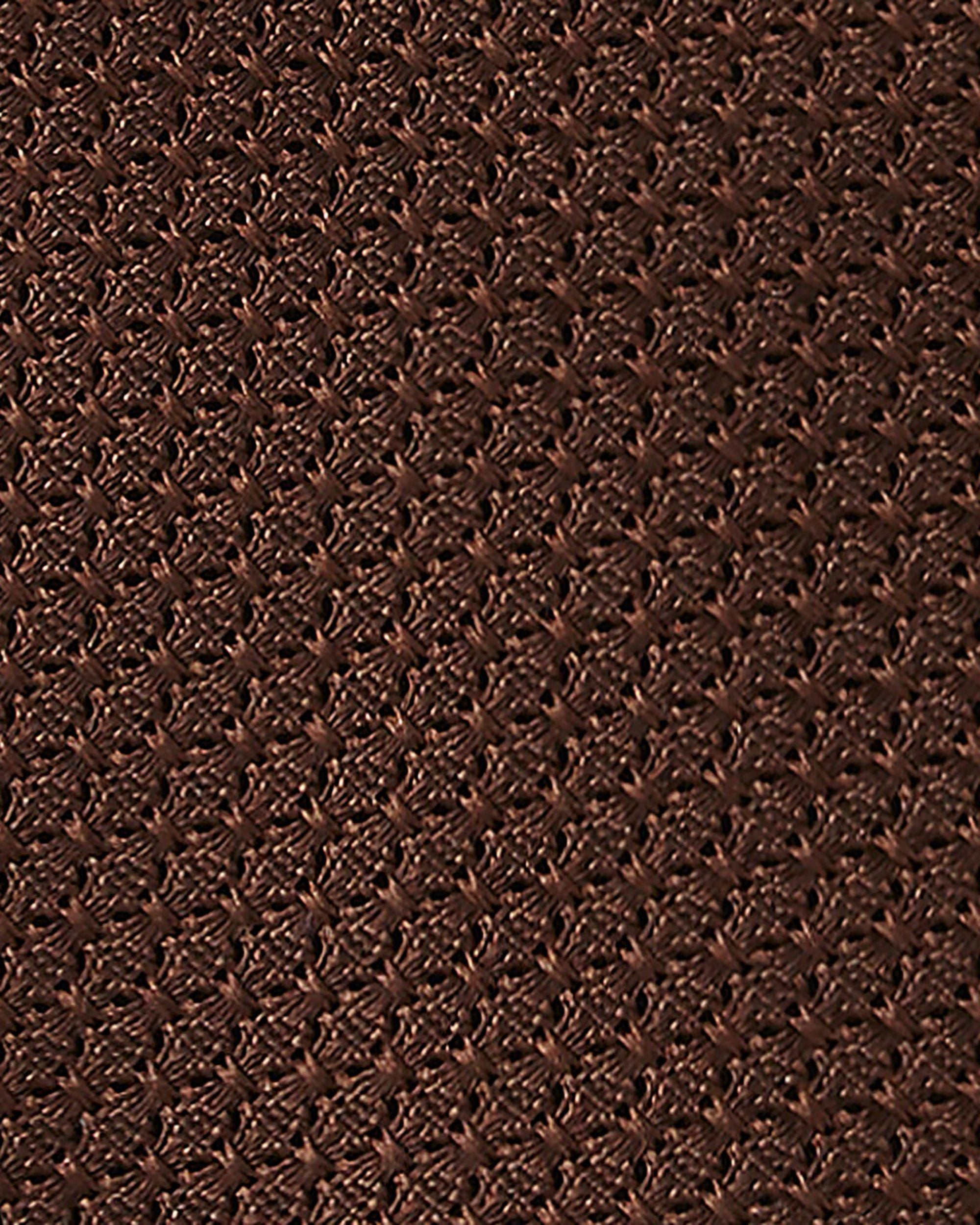 Tie in brown