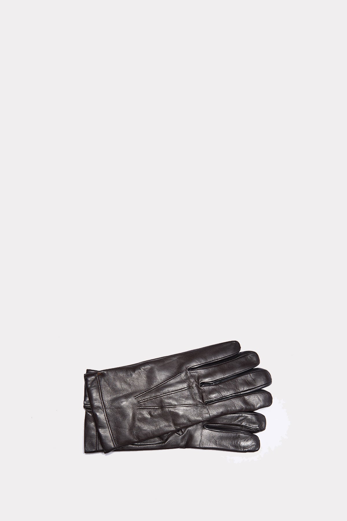 Leder Handschuhe in braun