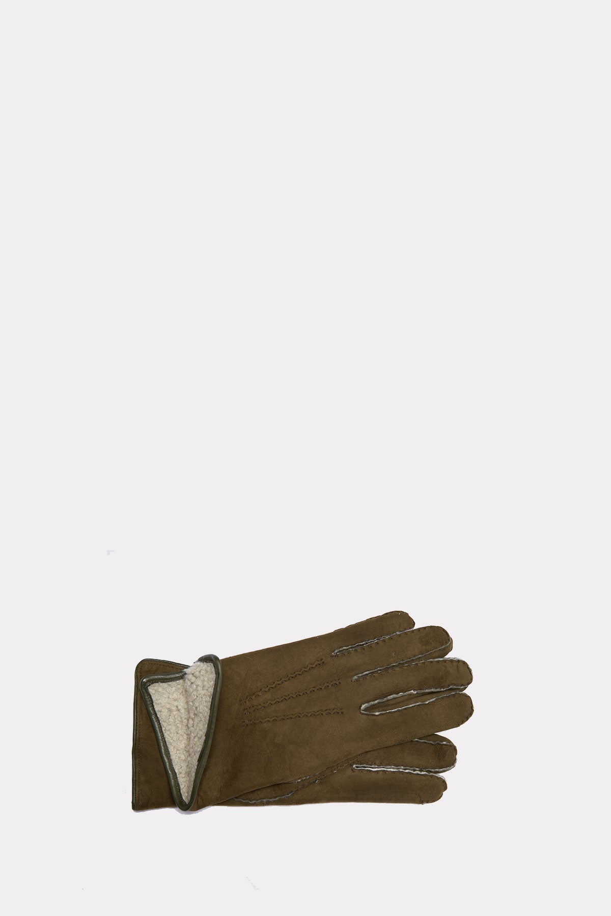 Lammleder Handschuhe in grün