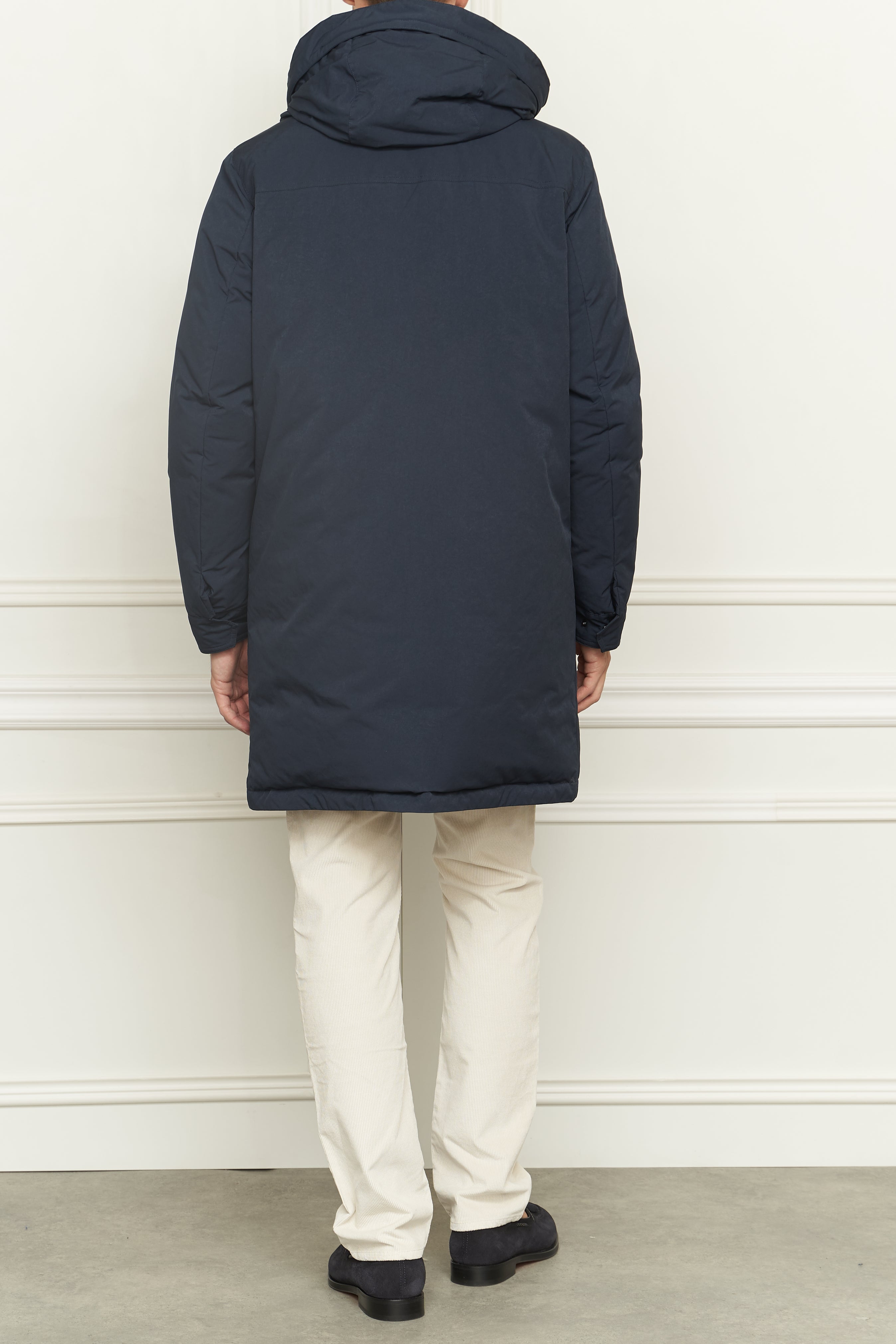 Parka in blau