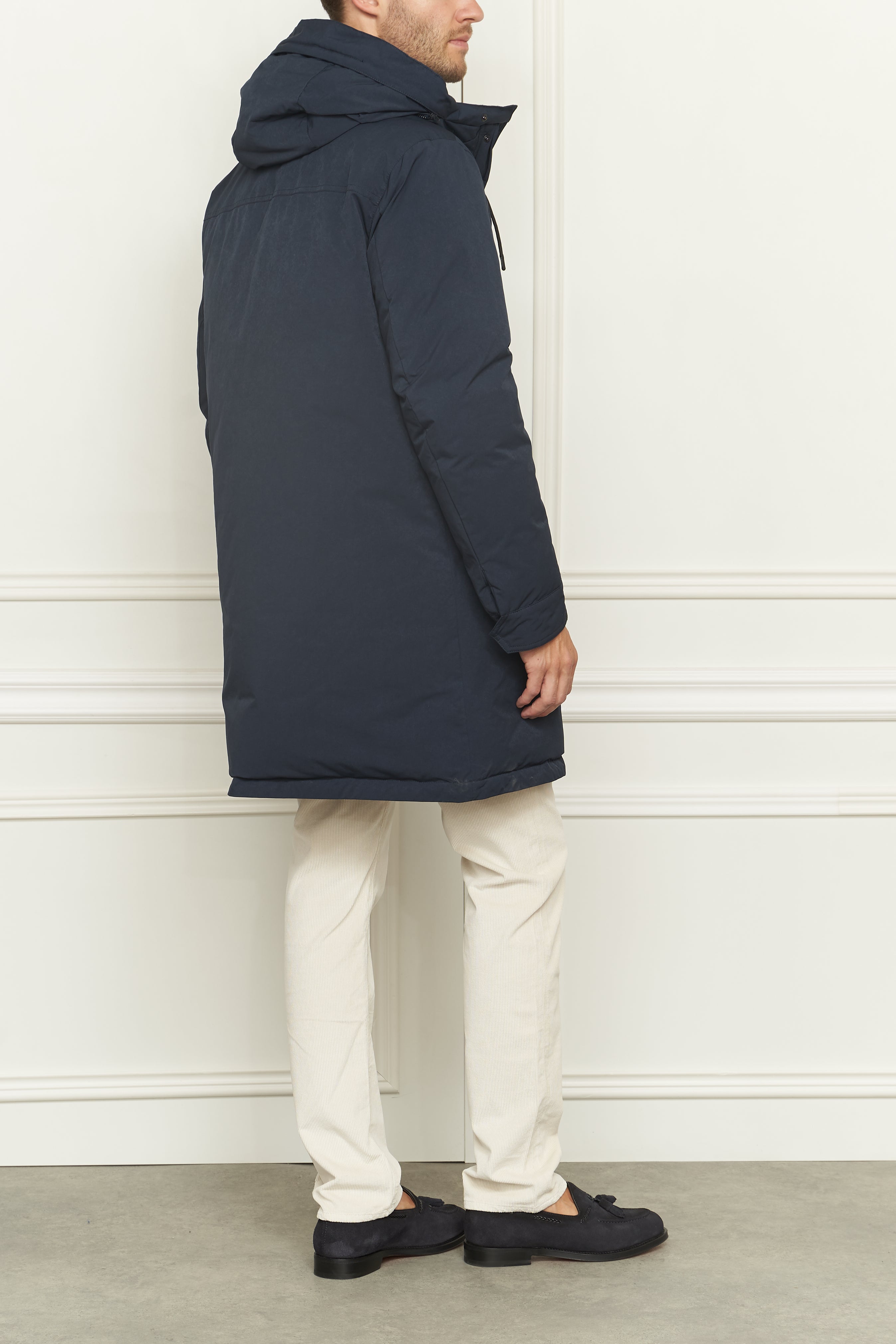 Parka in blau