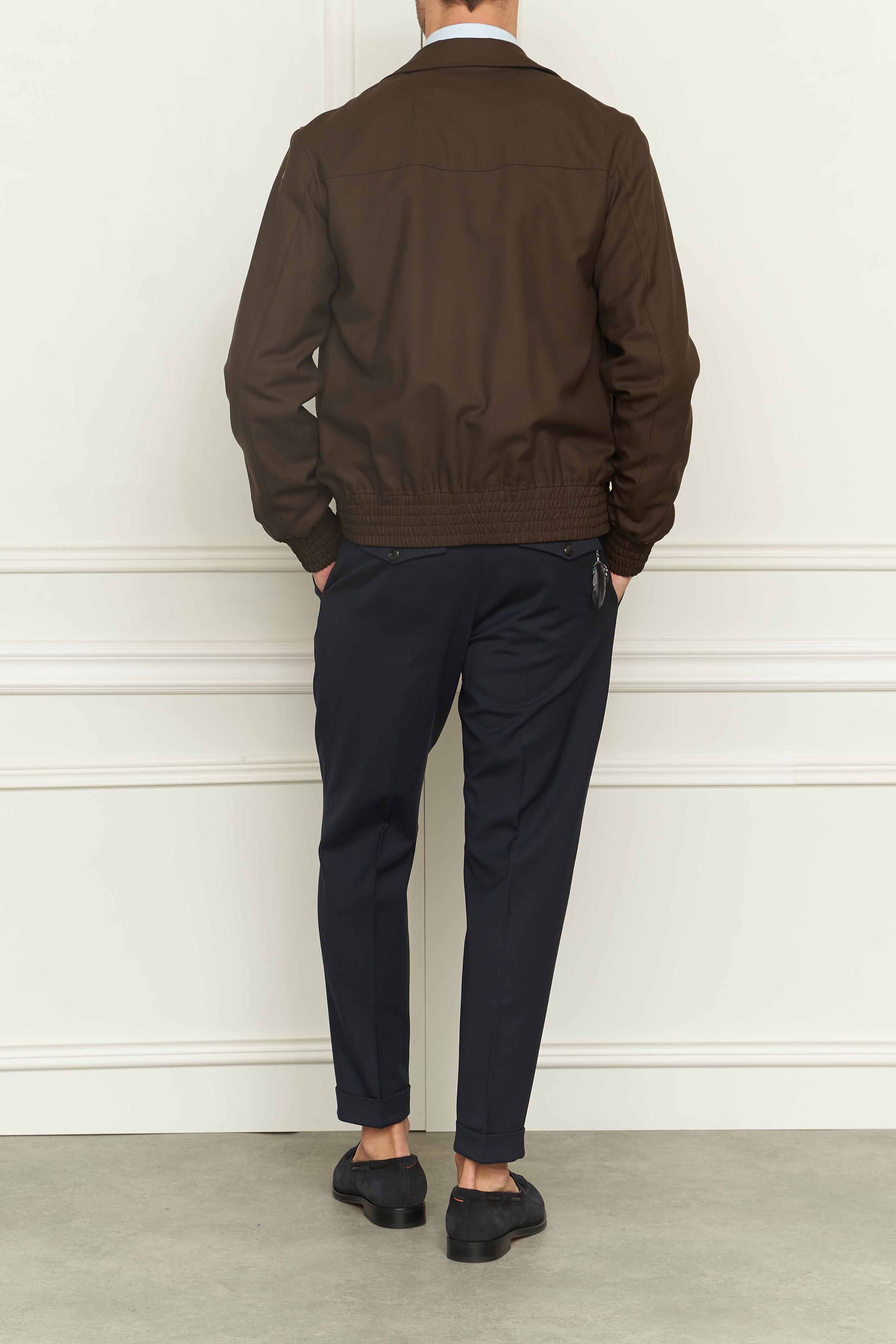 Blouson in braun