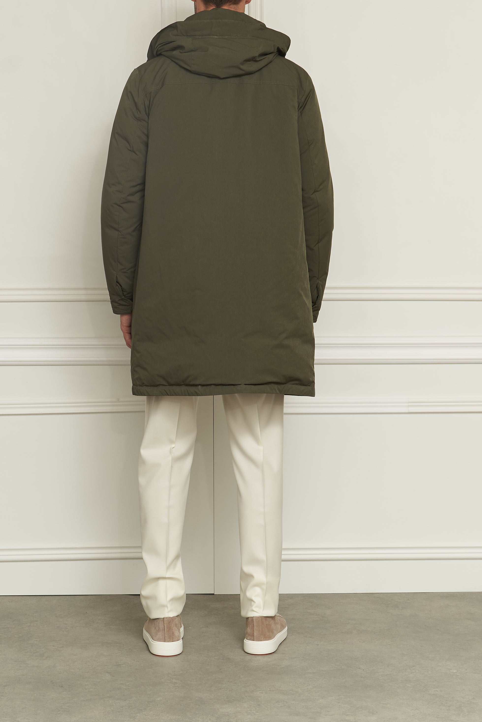 Parka in grün