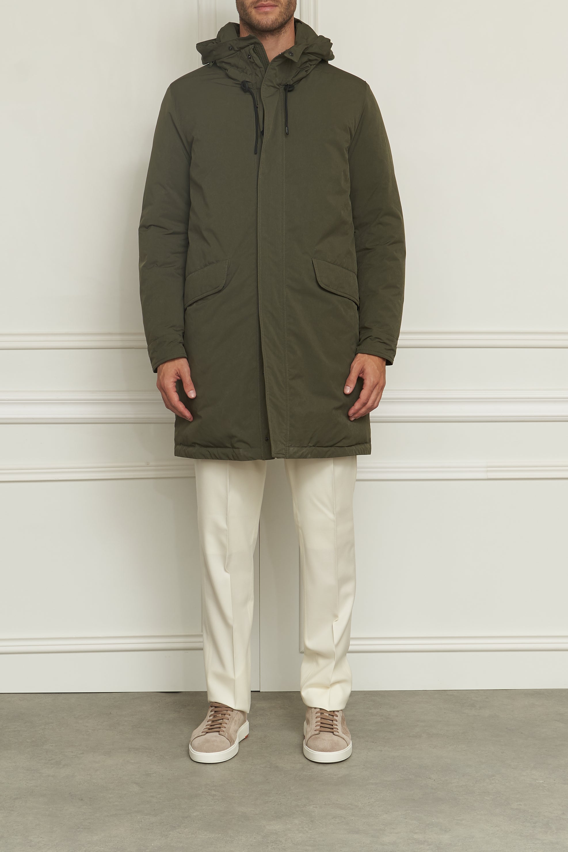 Parka in grün