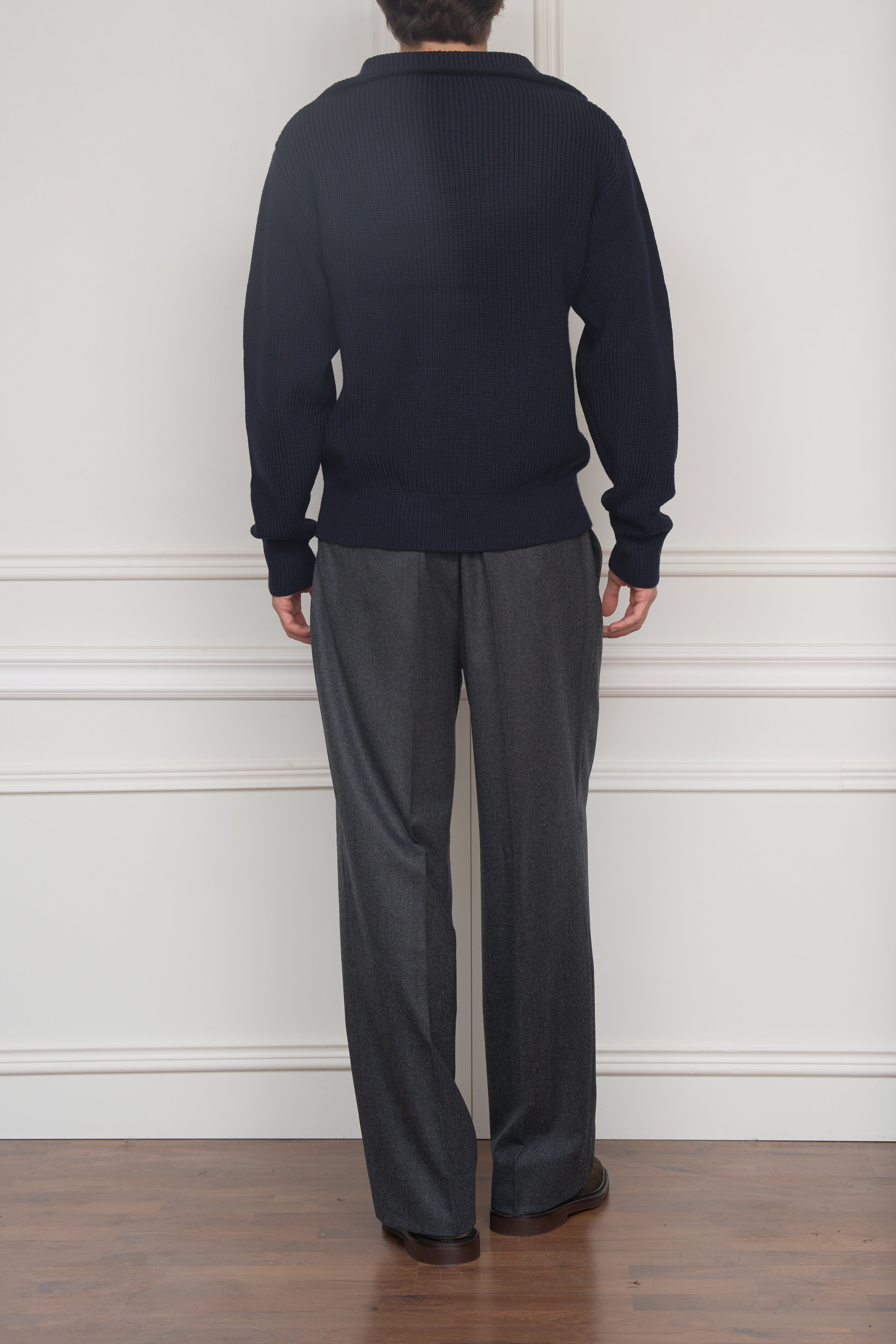 Grober Troyer in Navy