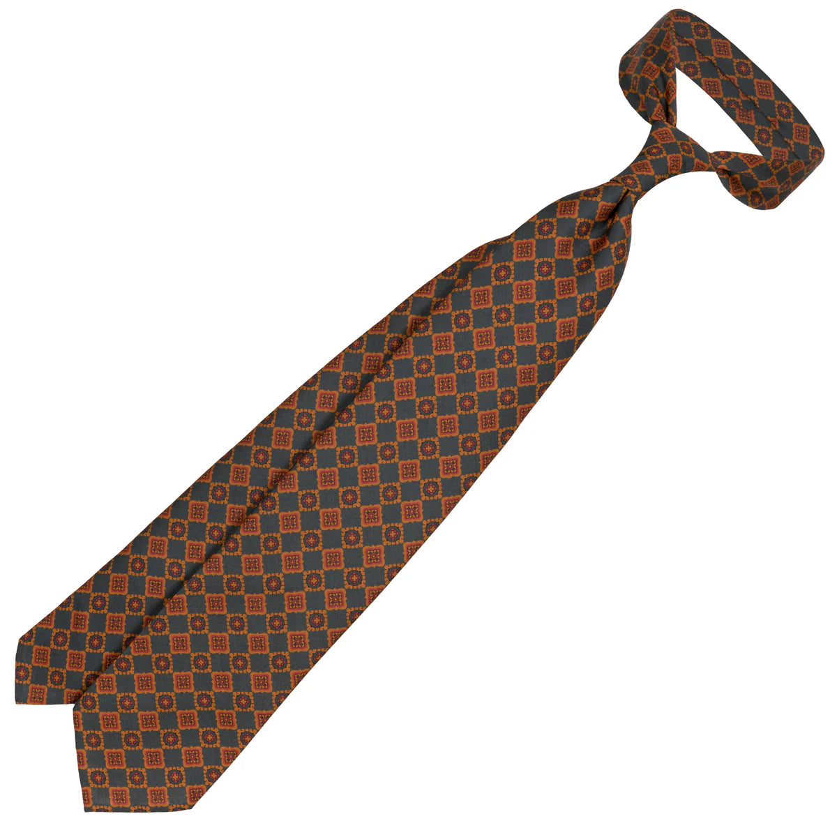 Tie in brown