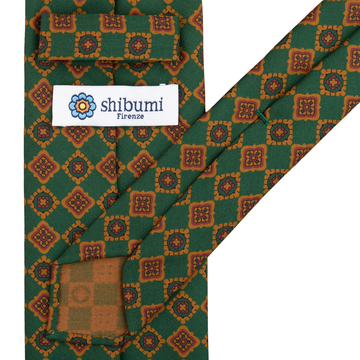 Tie in brown