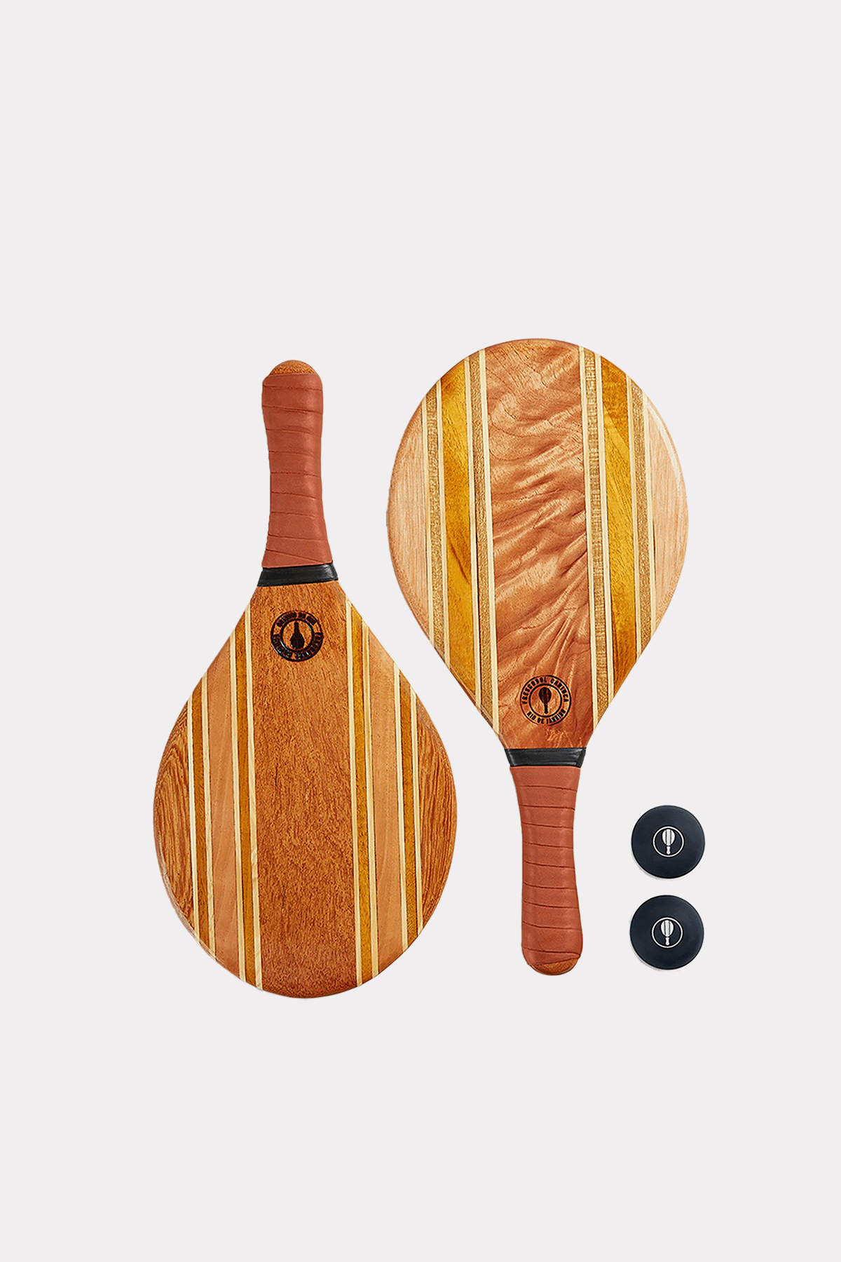 Strandtennis-Set in terrakotta