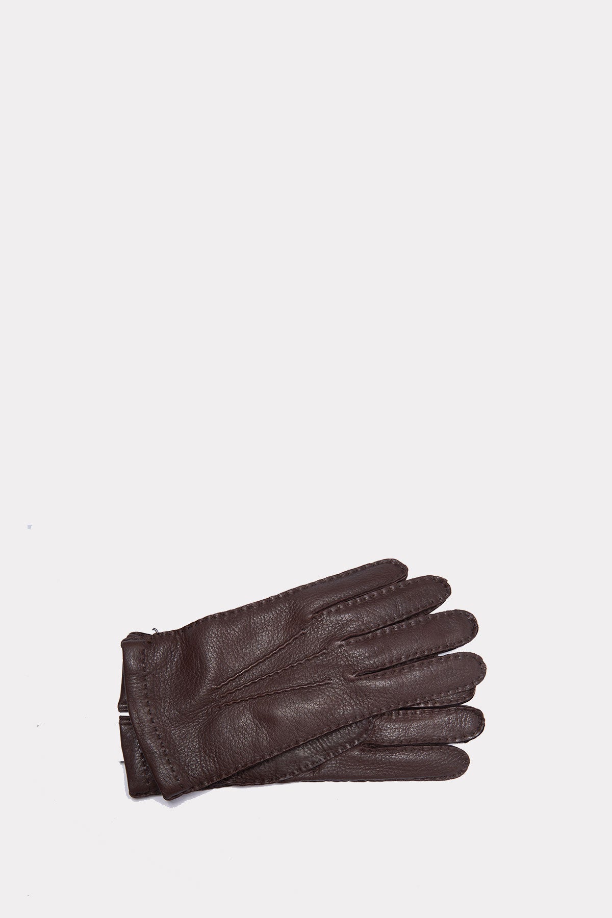 Hirschleder Handschuhe in braun