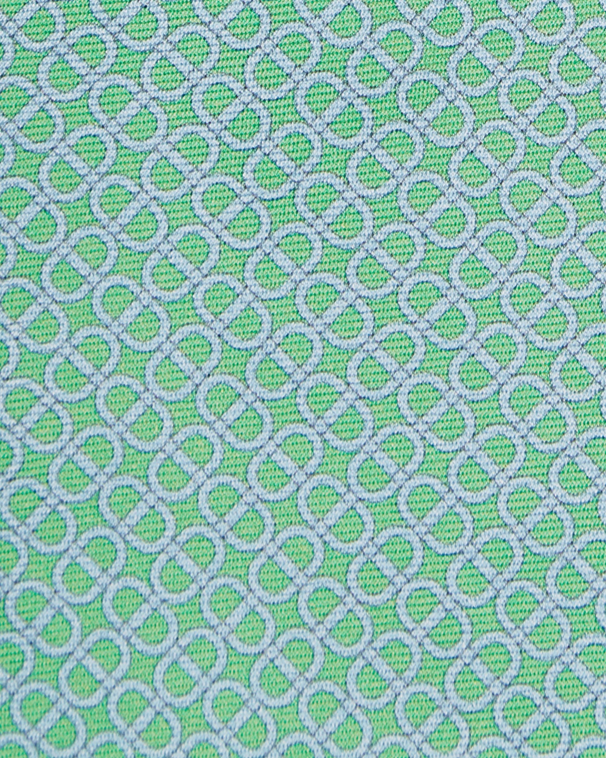 Tie in green