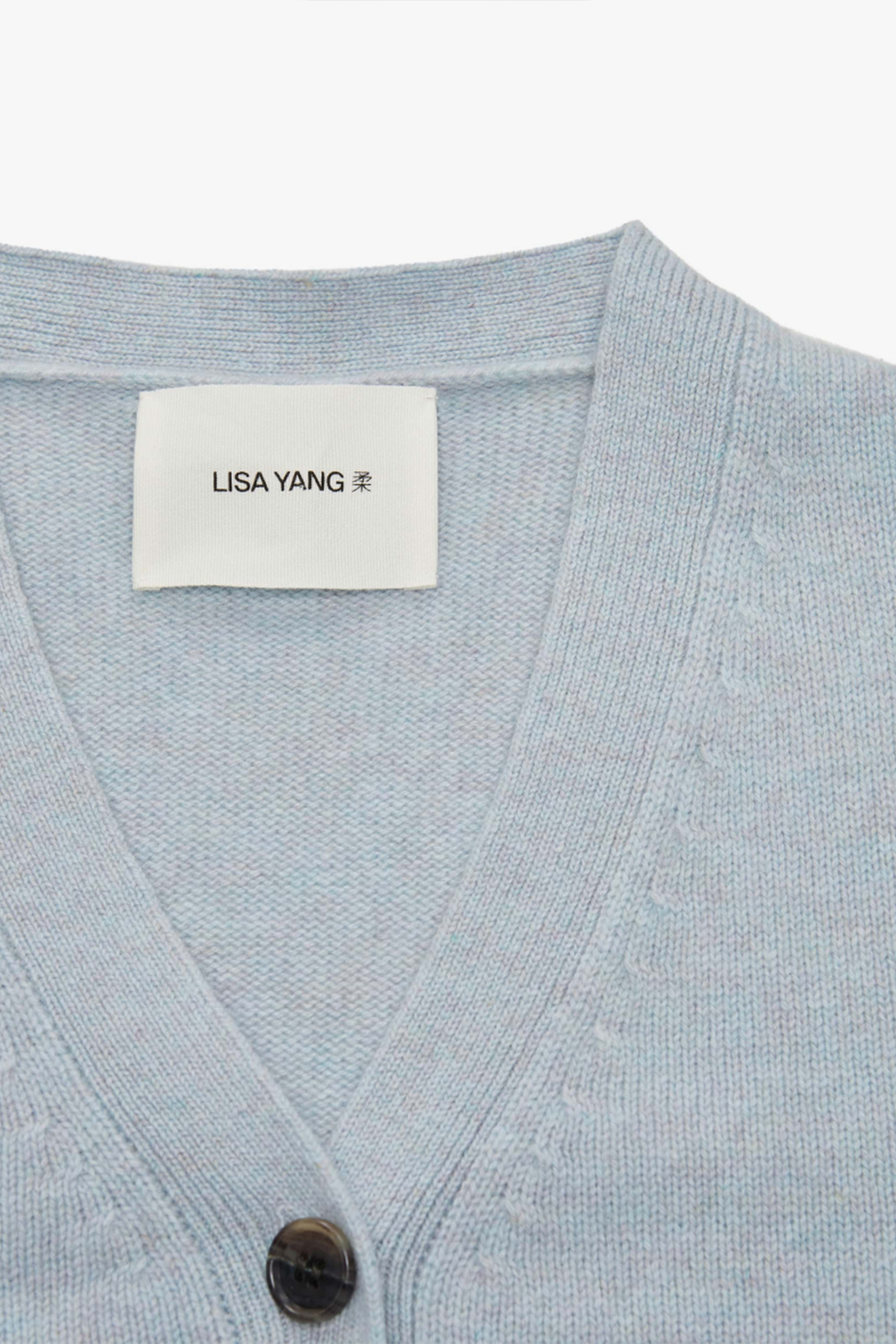 Kaschmir-Strickjacke 'Marion' in hellblau