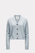 light blue cashmere cardigan 'marion'