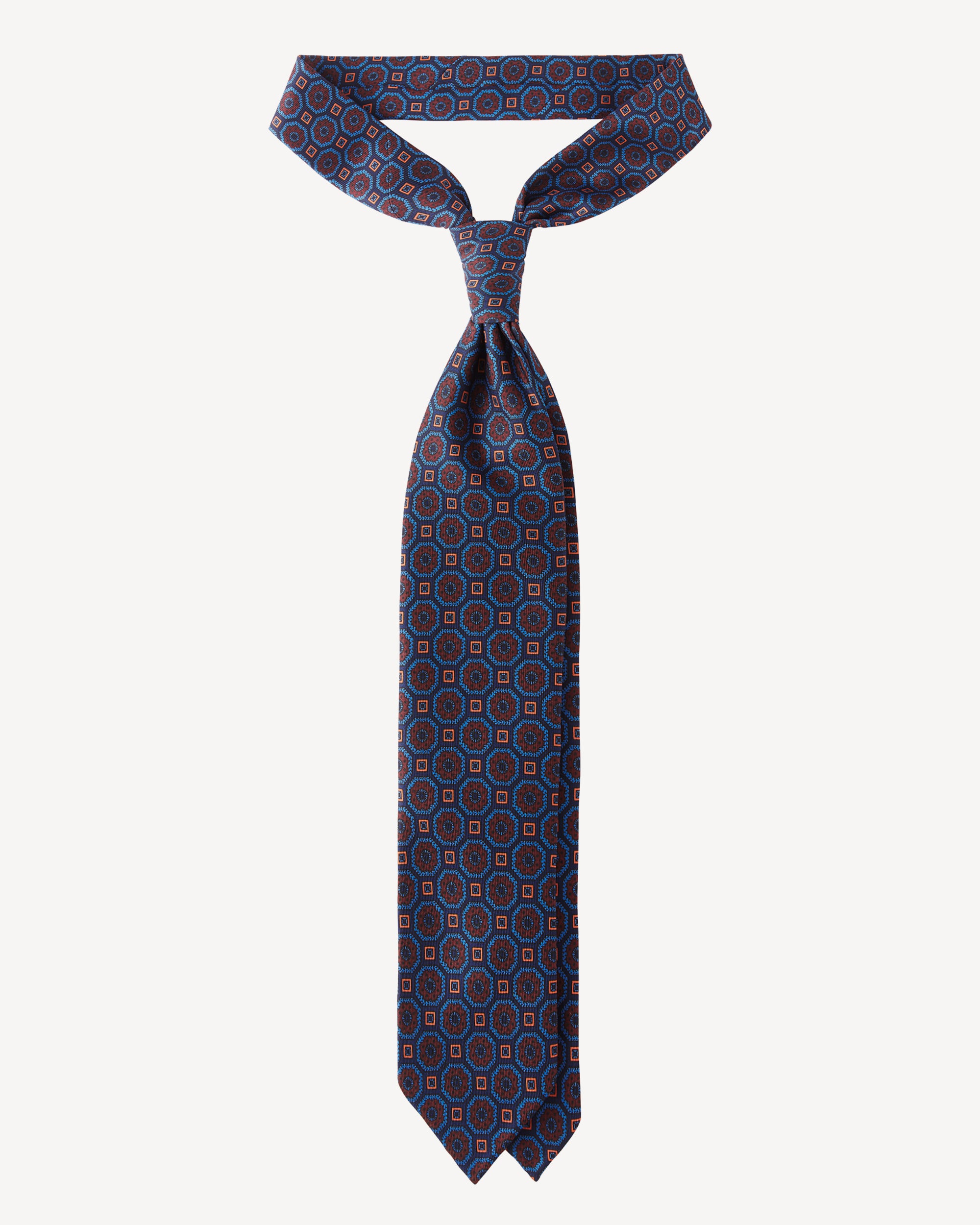 Tie in blue