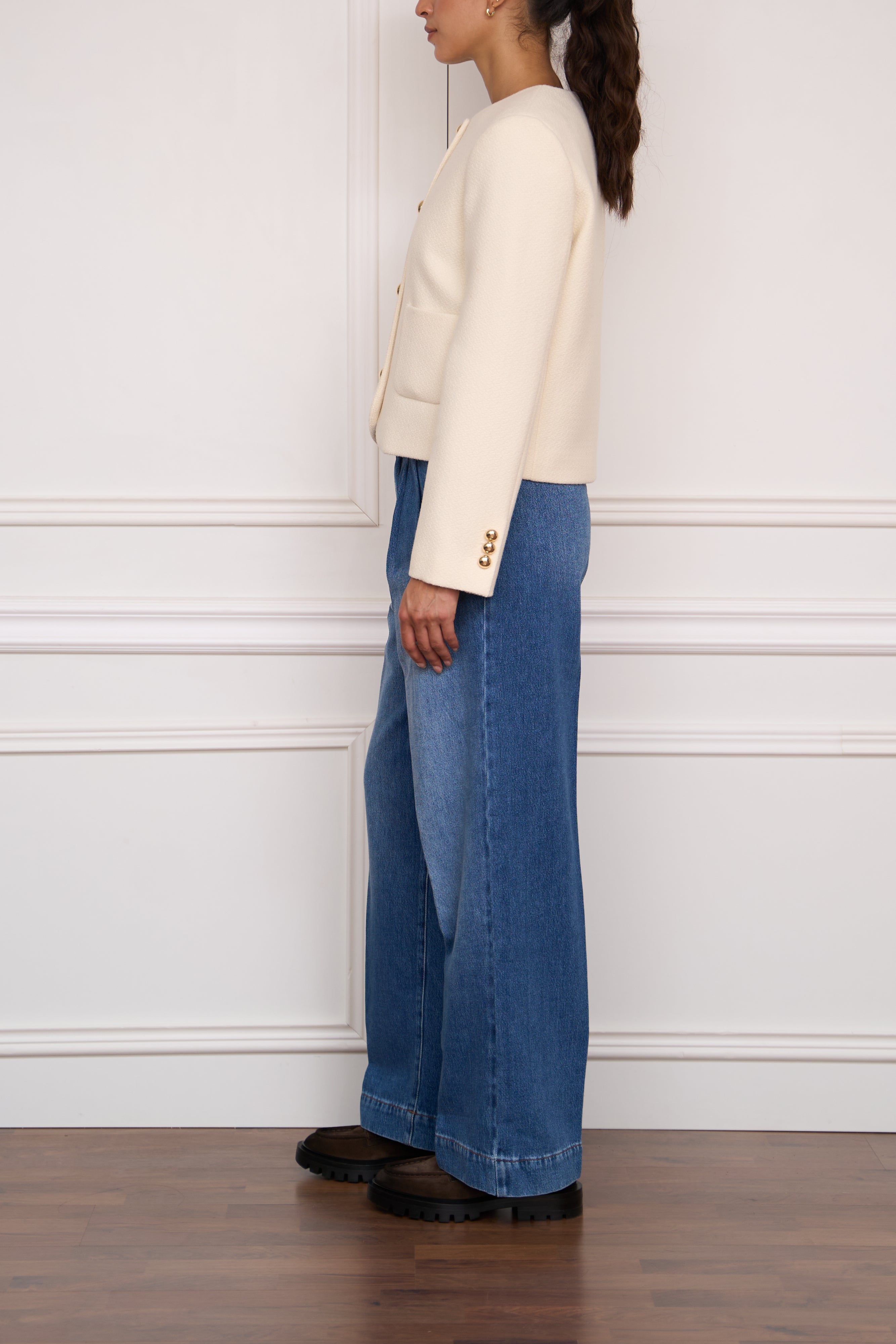 Pants in beige