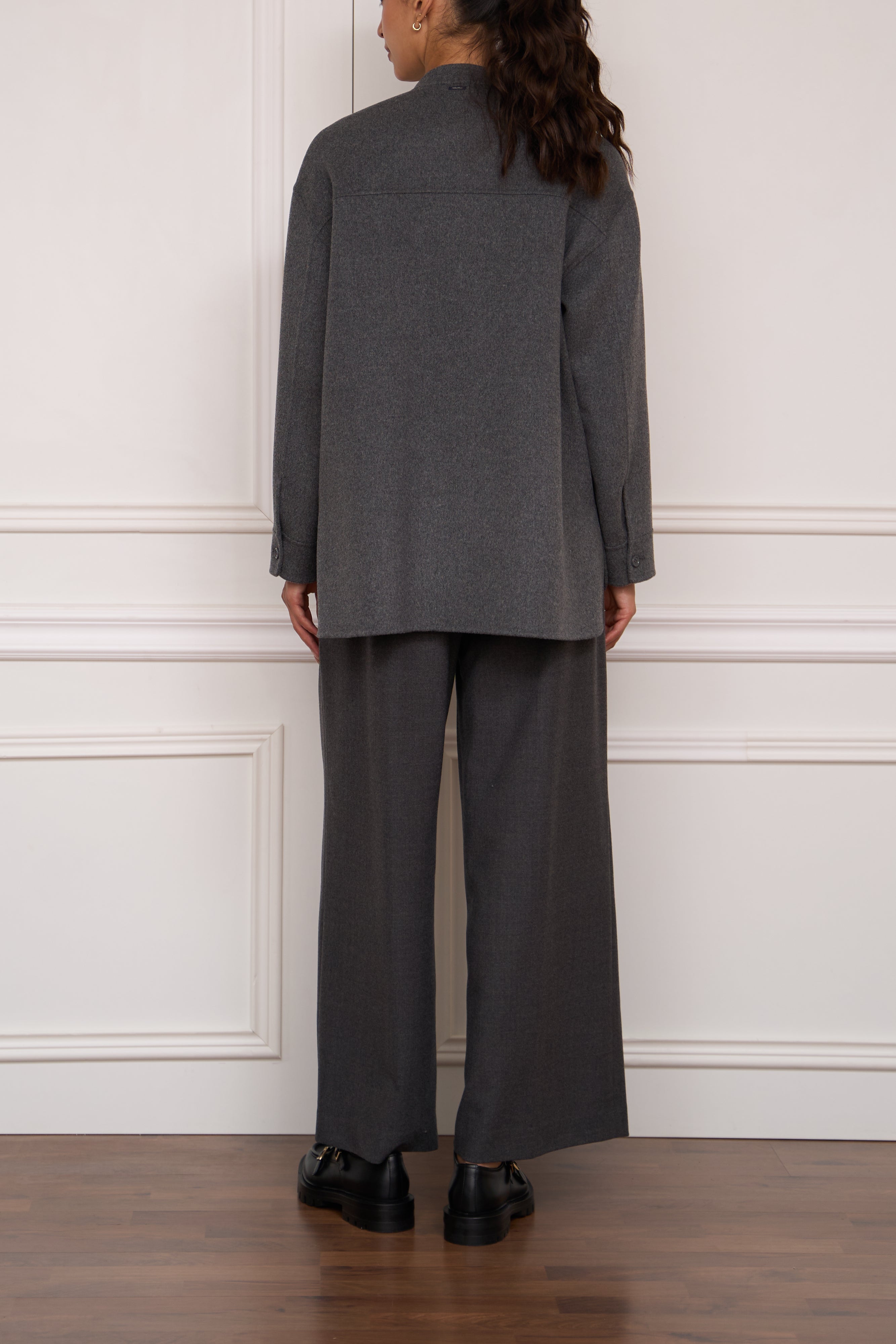Wolljacke 'Constanza' in grau
