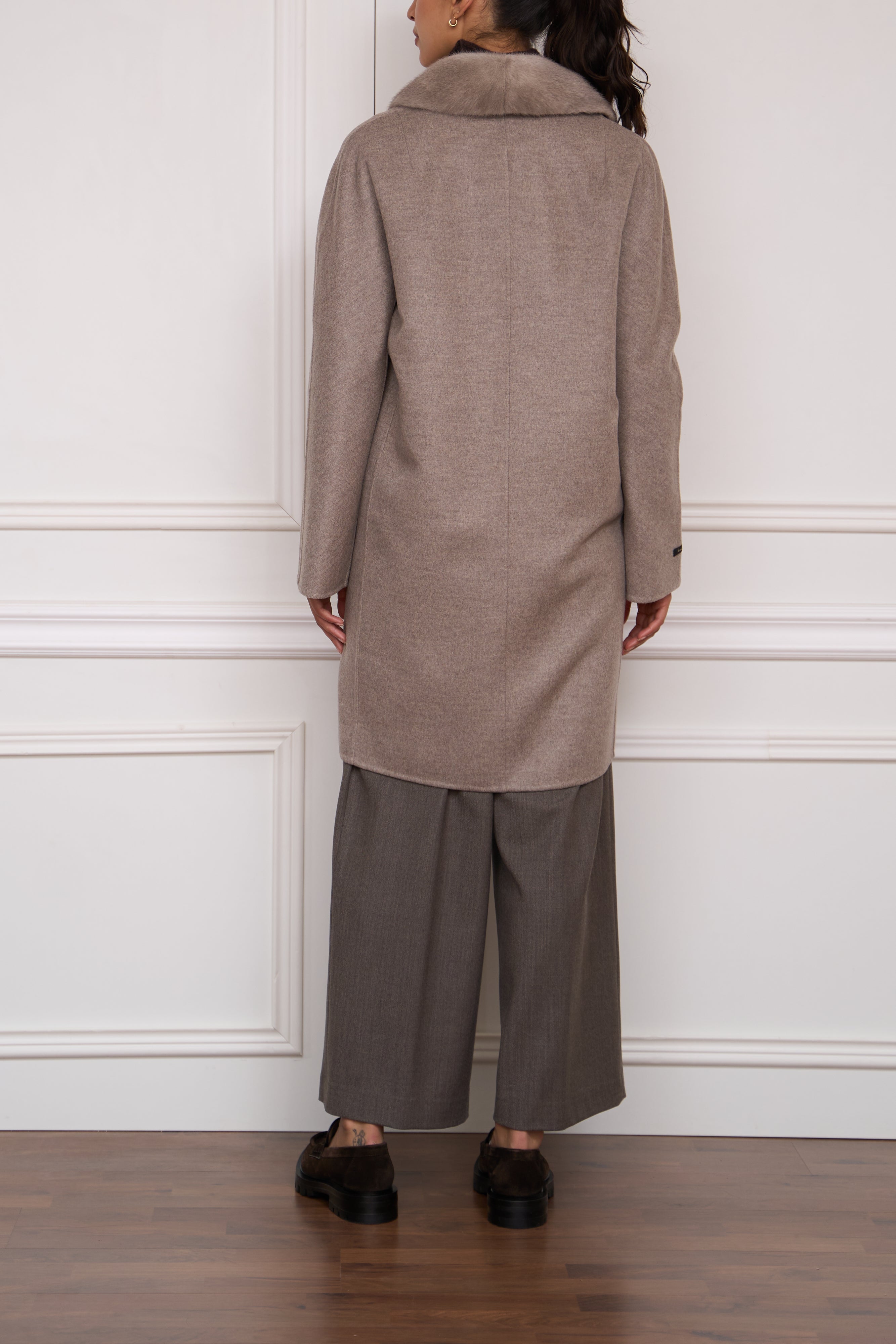 Coat 'Nina' in dark blue