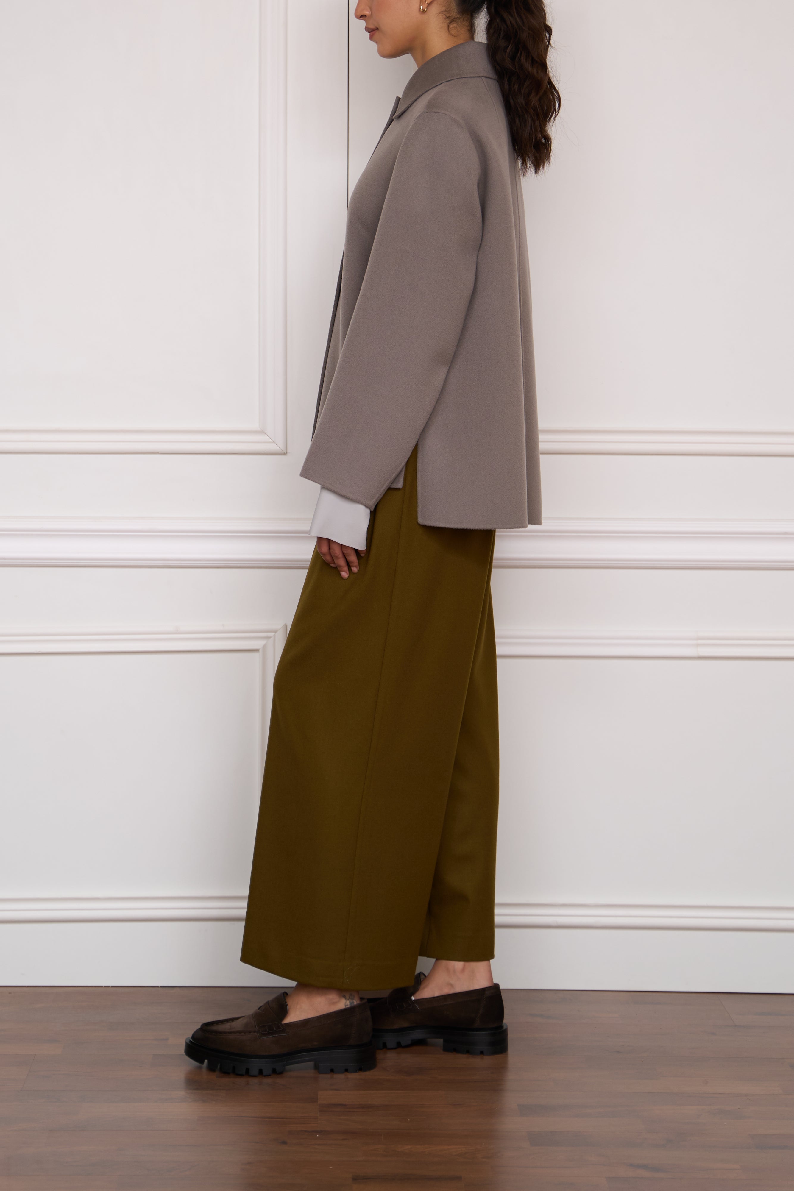 Coat 'Nina' in dark blue