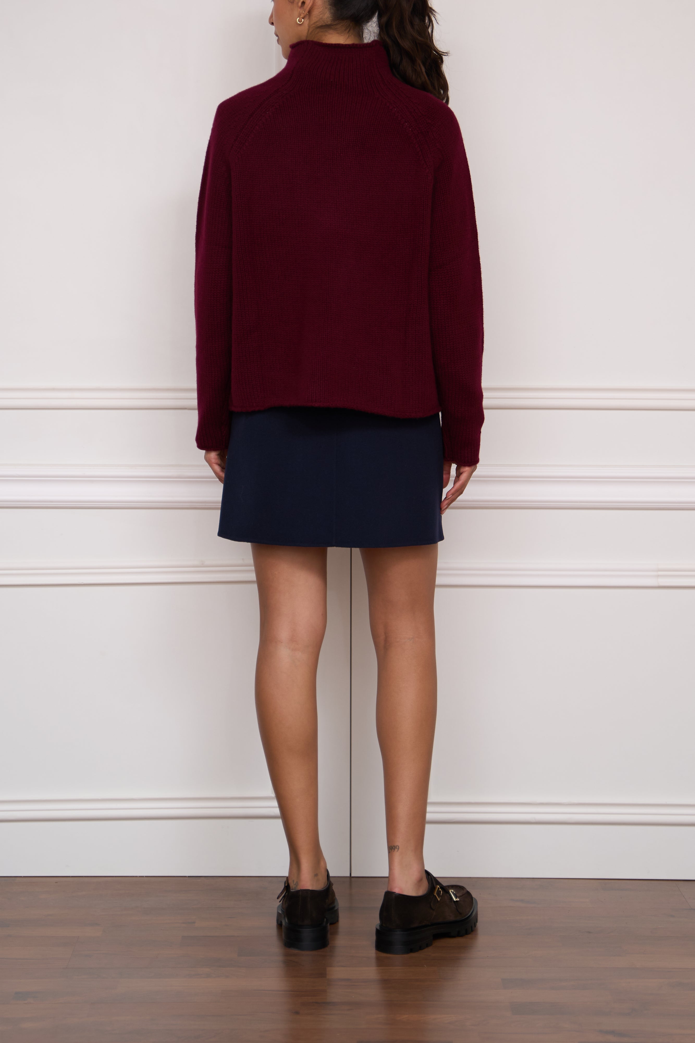 Coat 'Nina' in dark blue