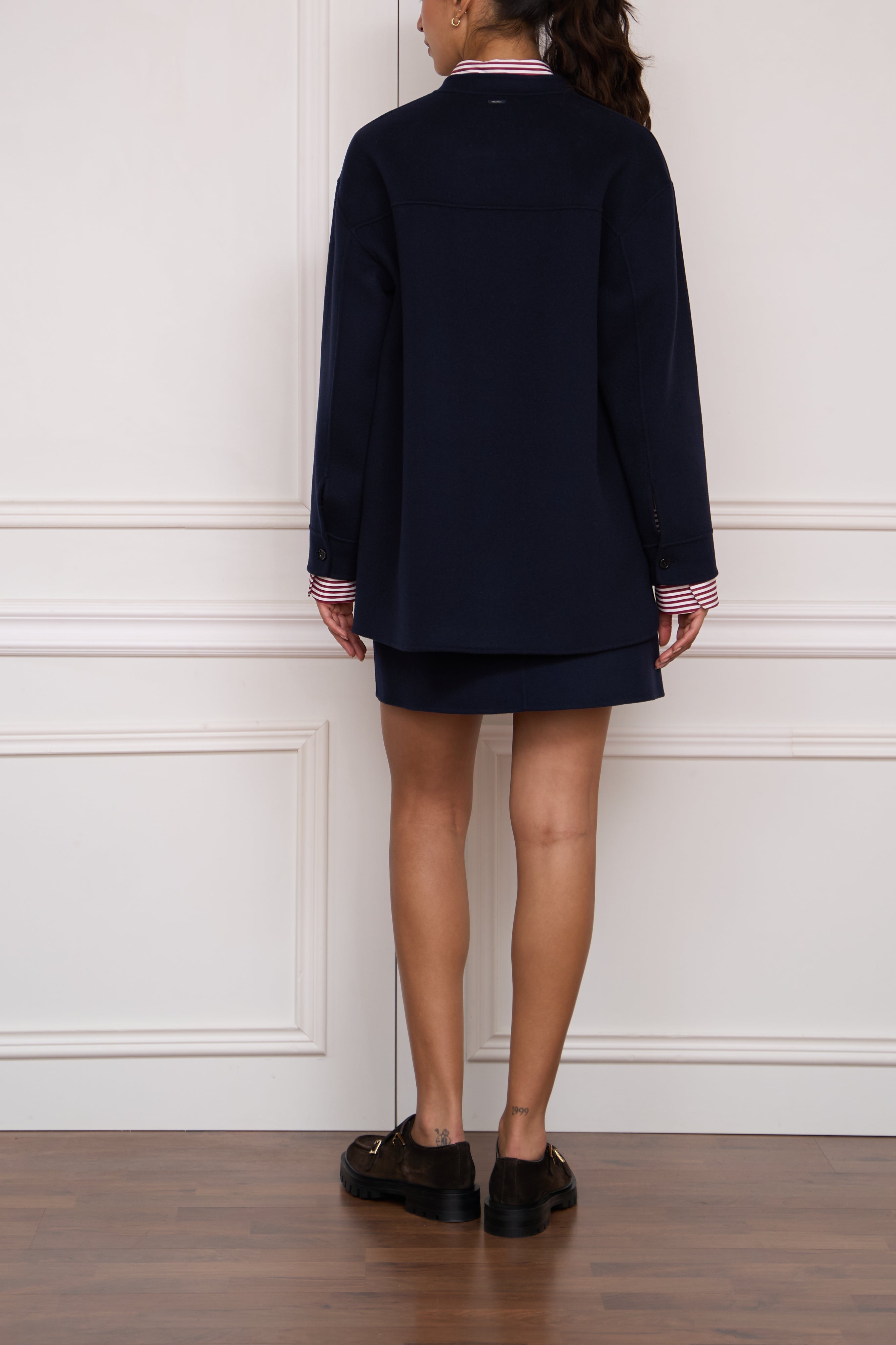 Coat 'Nina' in dark blue