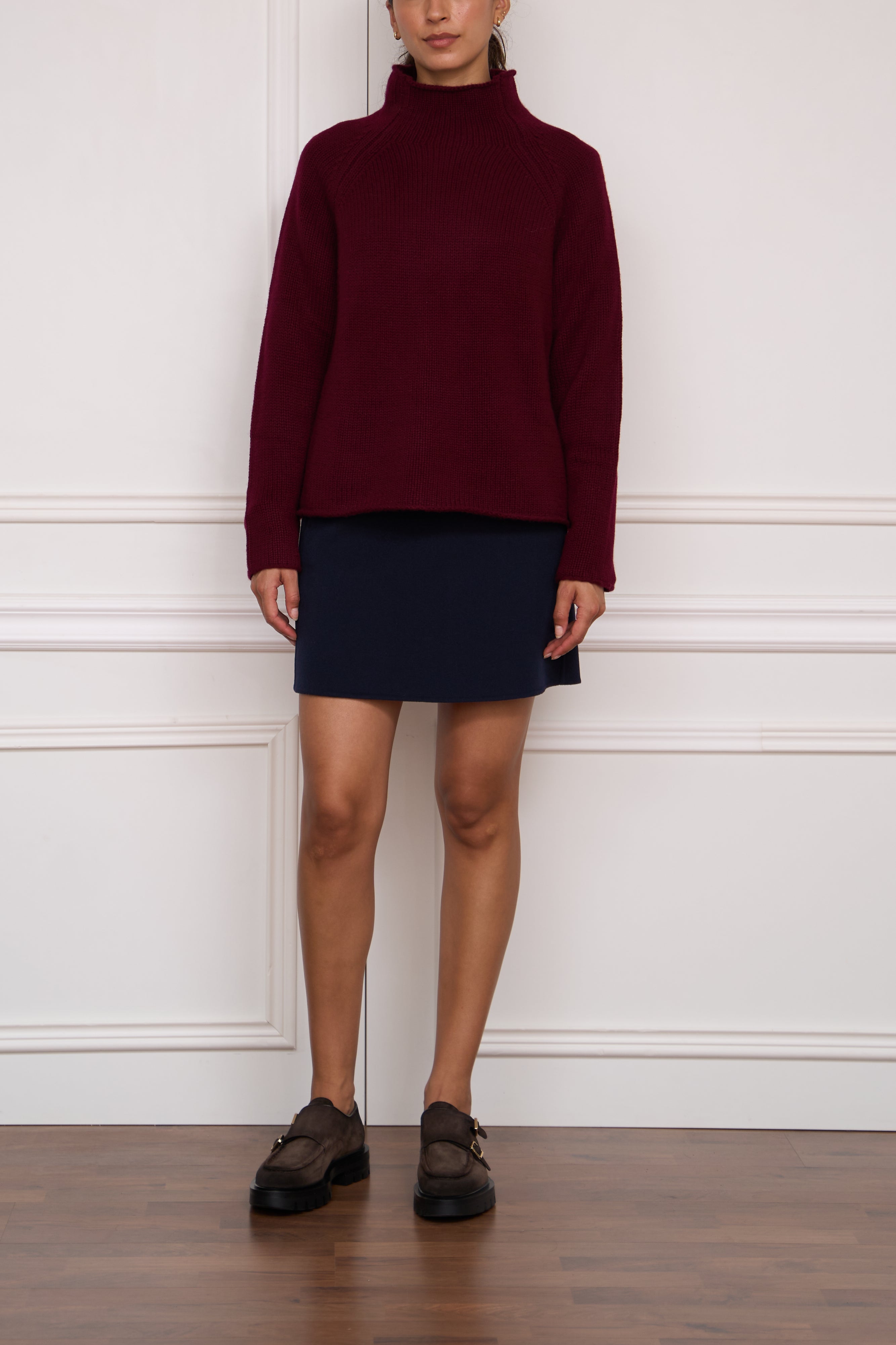 Coat 'Nina' in dark blue