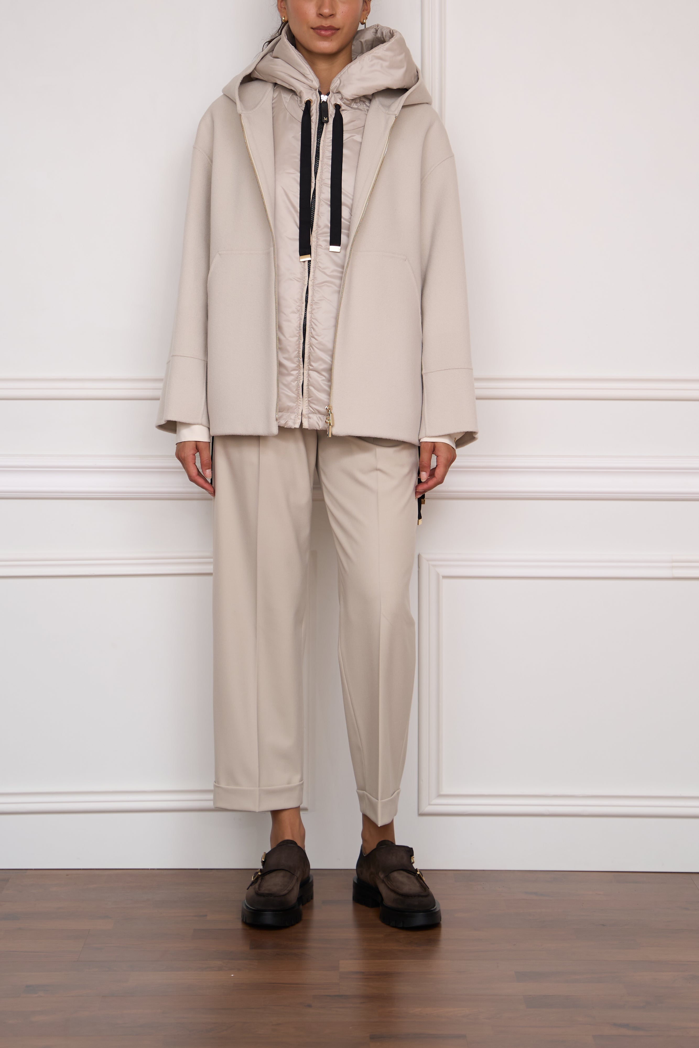 Coat 'Nina' in dark blue