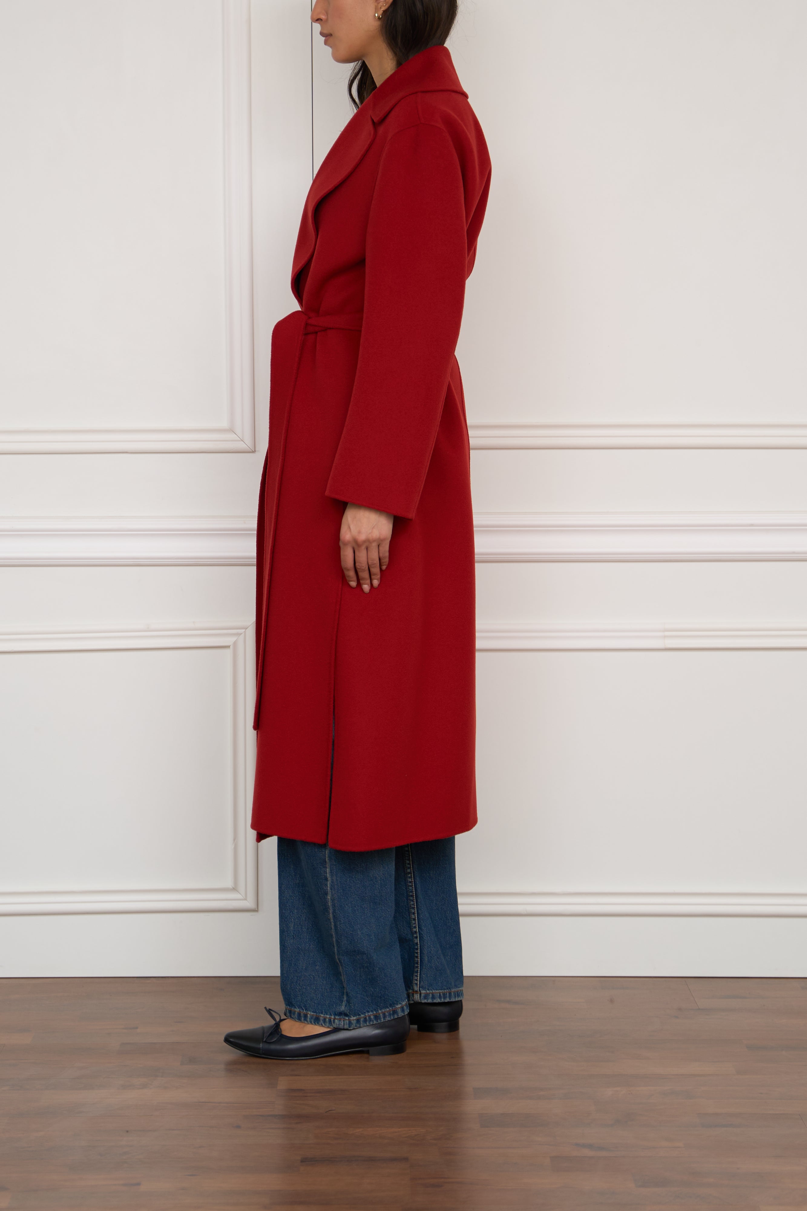 Wollmantel 'Livia' in rot