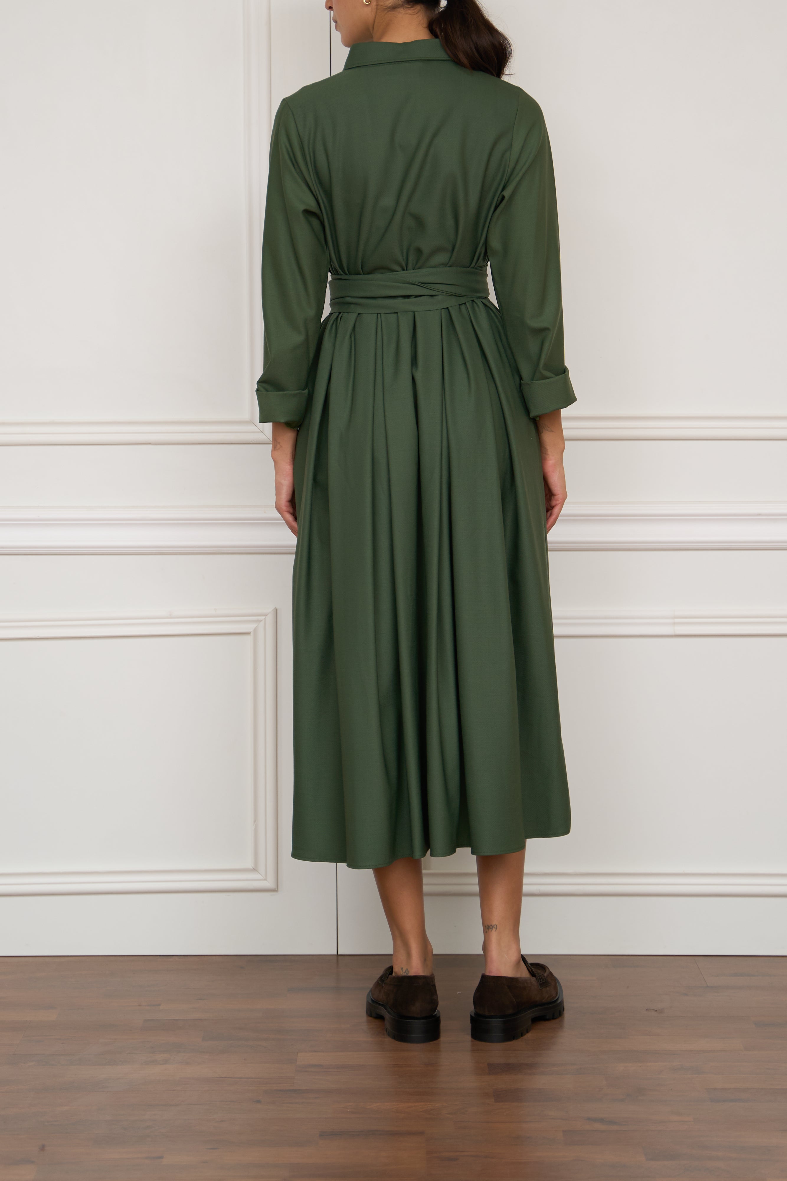 Kleid in grün