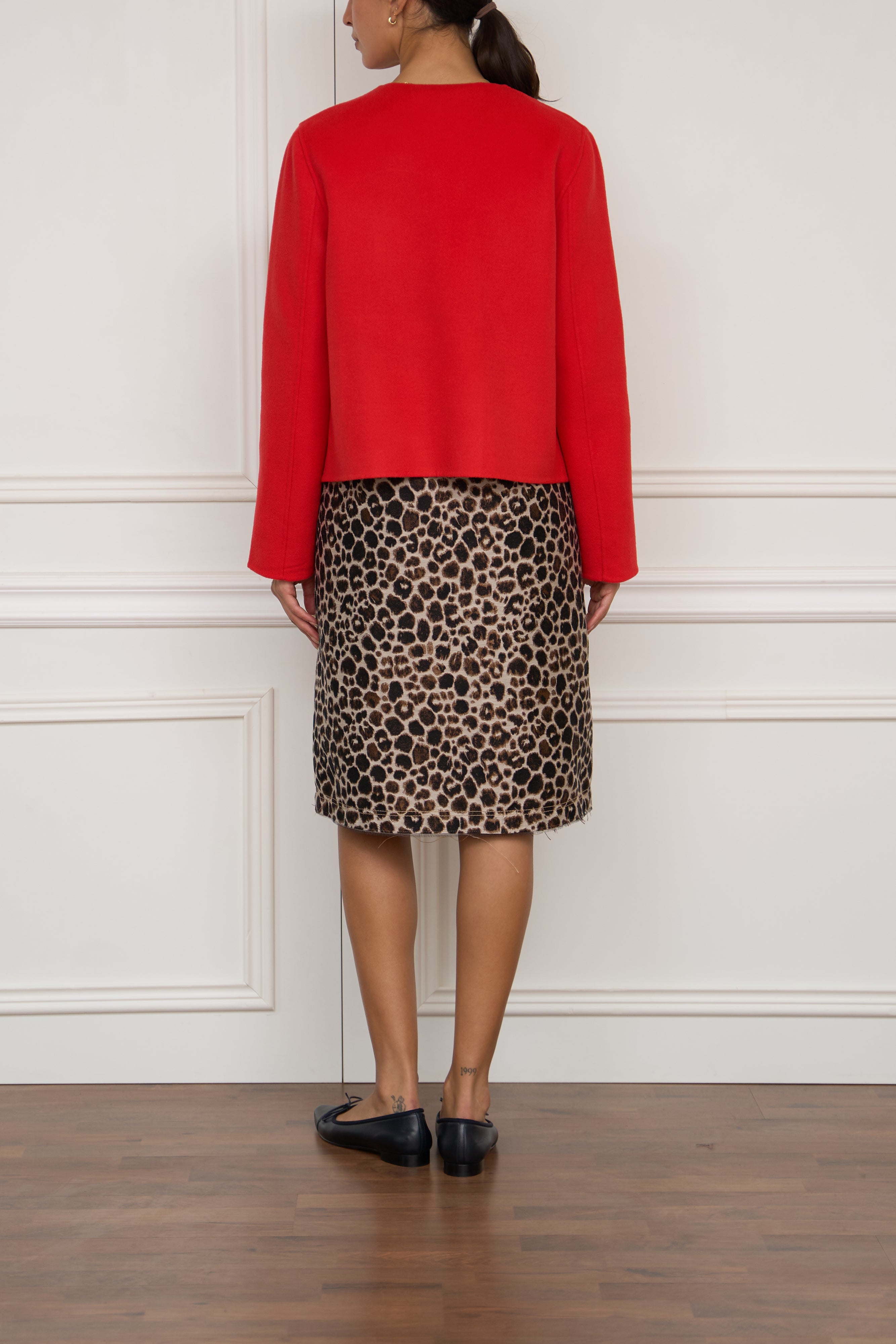 Jacke in rot